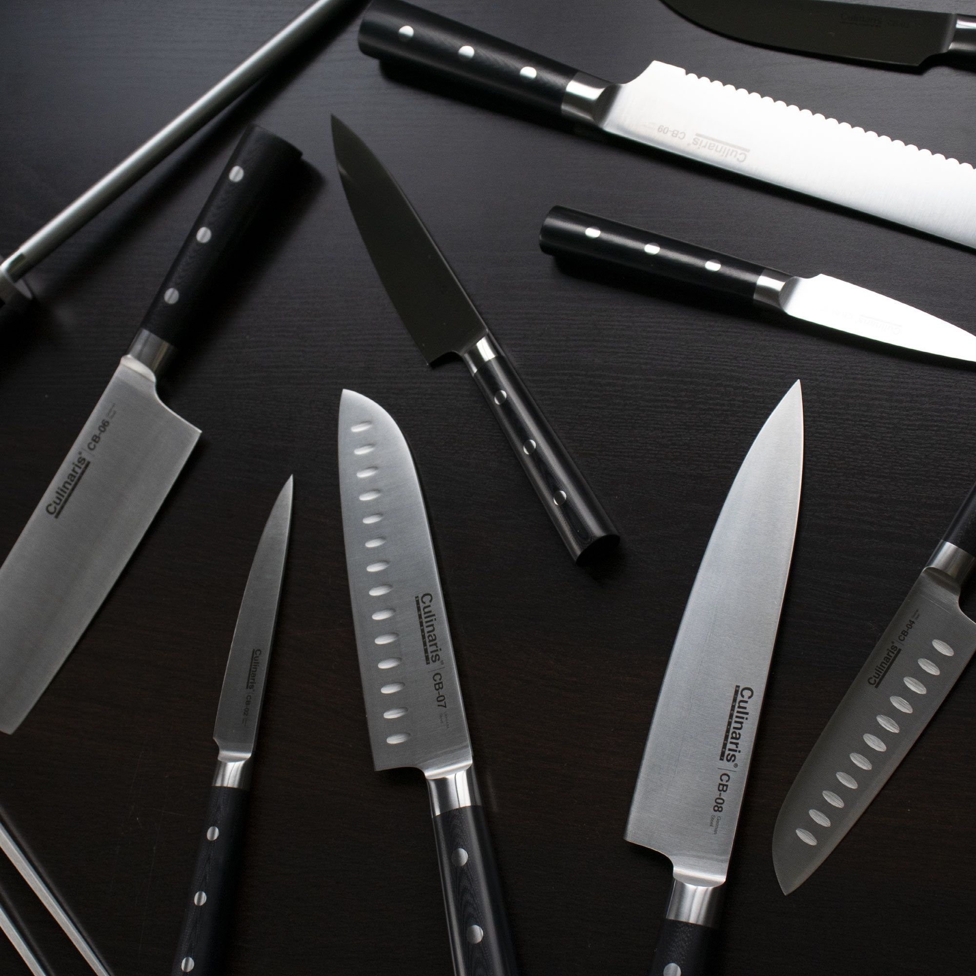 Culinaris - Schälmesser 10 cm Black Serie | CB-01
