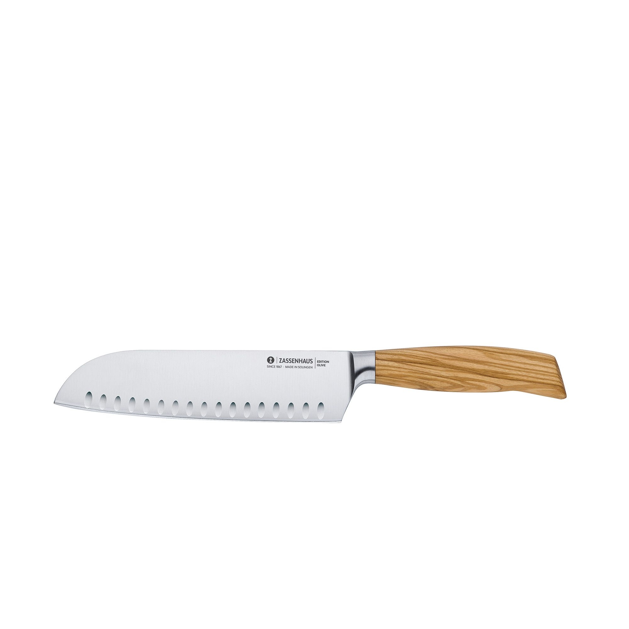 Zassenhaus  - Santoku knife 20 cm - EDITION OLIVE