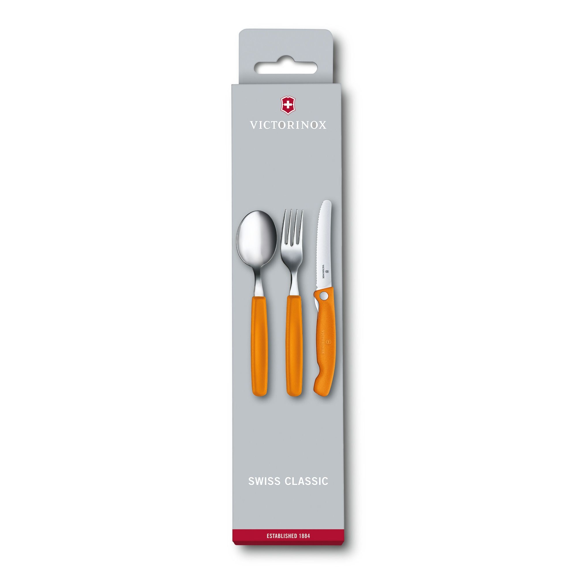 Victorinox - Swiss Classic Set aus Gemüsemesser, Gabel und Löffel
