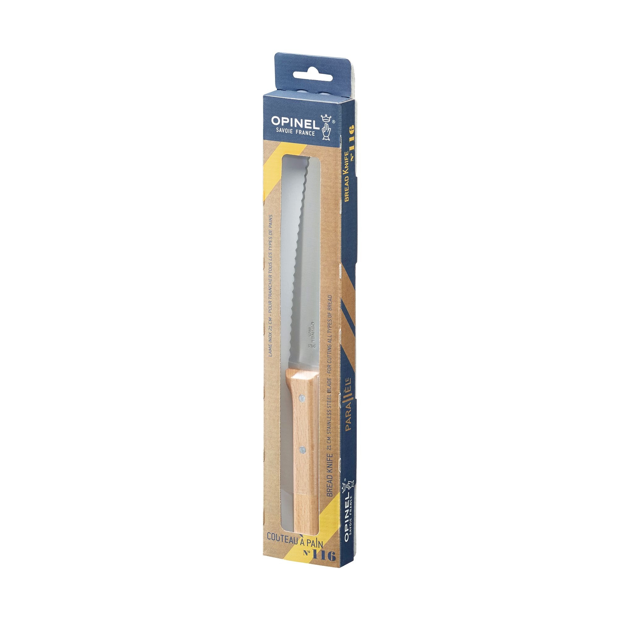Opinel - Bread Knife - PARALLELE - 21 cm
