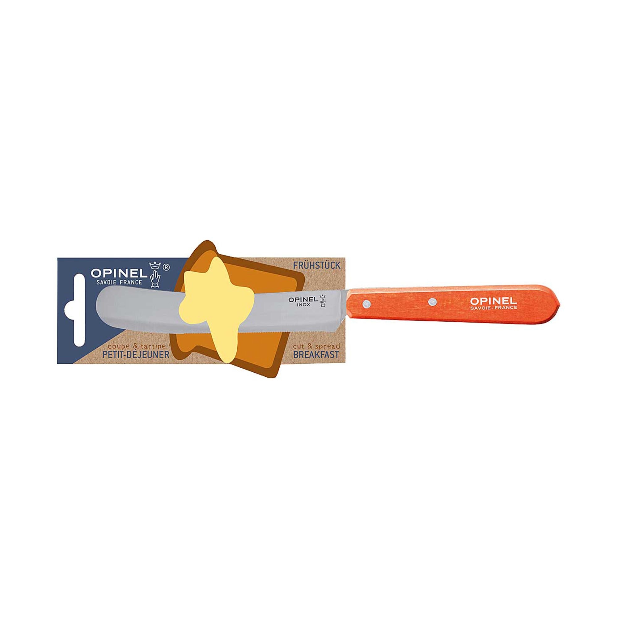 Opinel - Frühstücksmesser - orange - 11,5 cm
