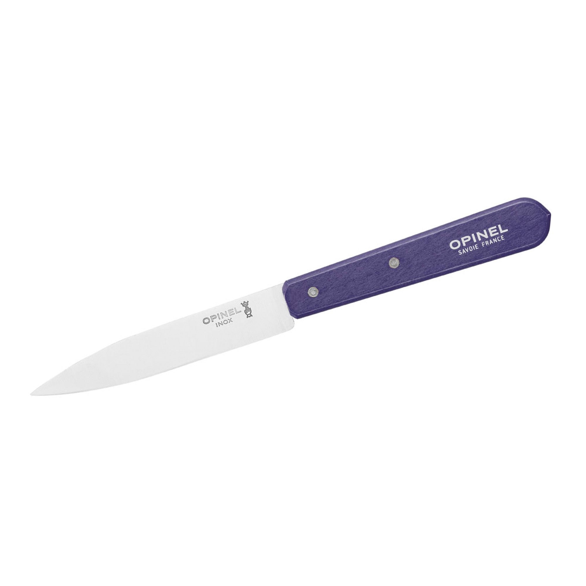 Opinel Gemüsemesser No 112 PAYSAGE mit violettem Griff
