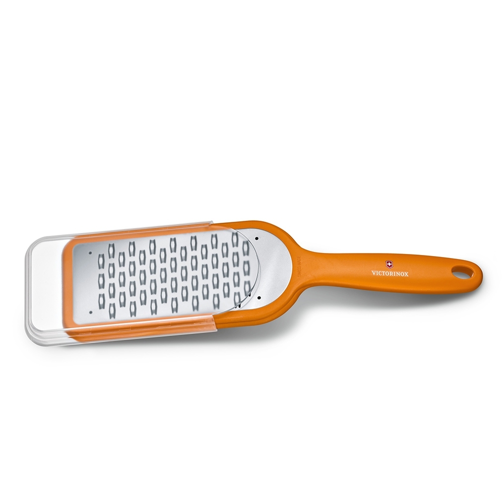 Victorinox - Kitchen grater with bridge perforation, orange