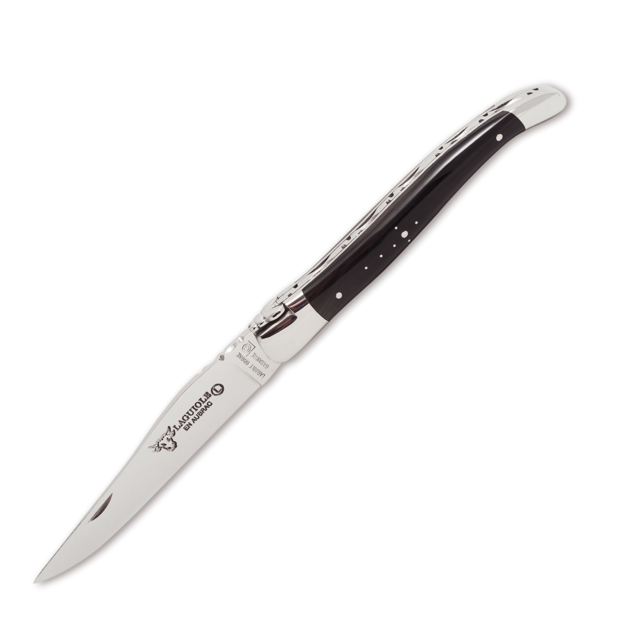 Laguiole - Klapp-/Taschenmesser geschmiedet Büffel
