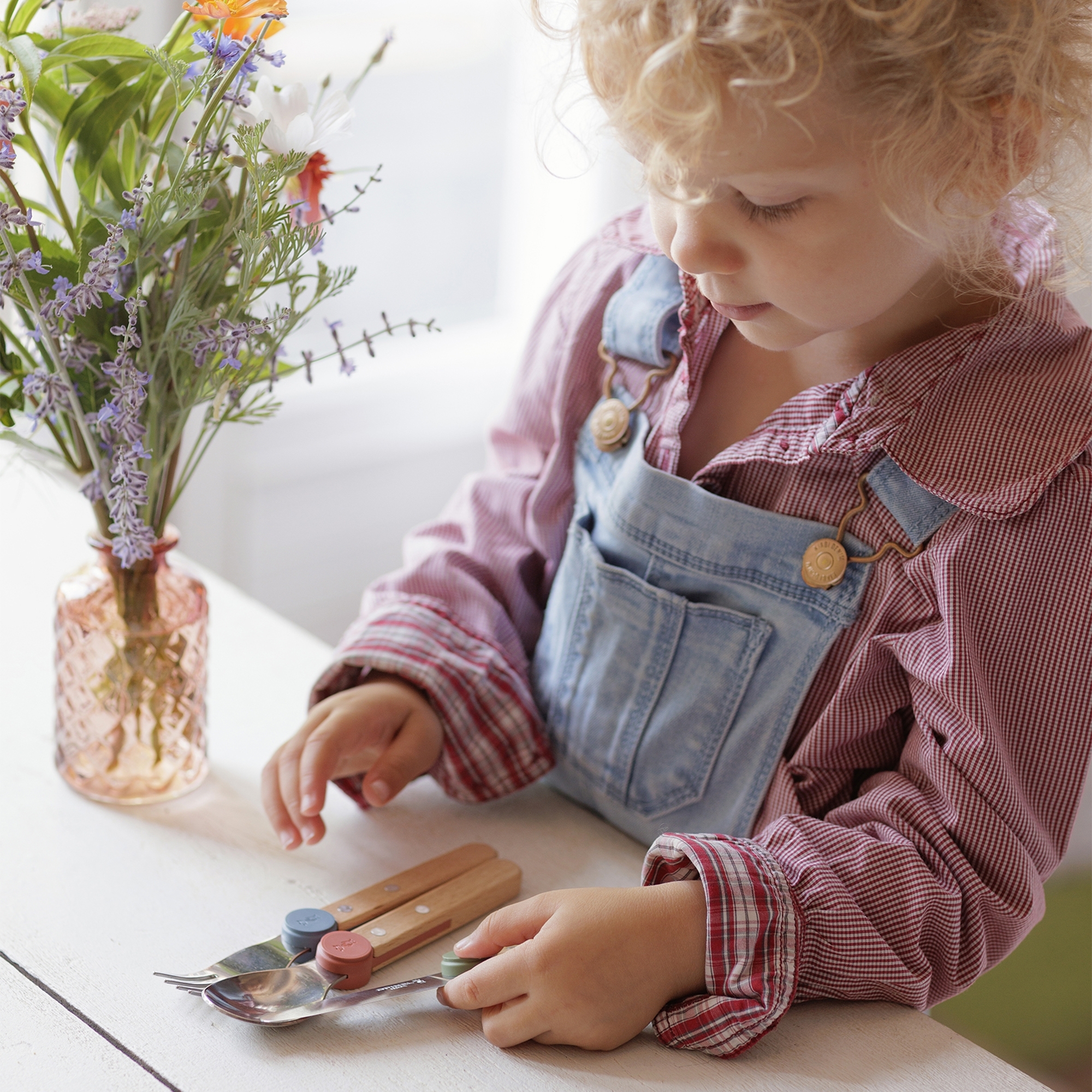 Opinel - Kinderbesteck-Set - LE PETIT GOURMET - Koralle