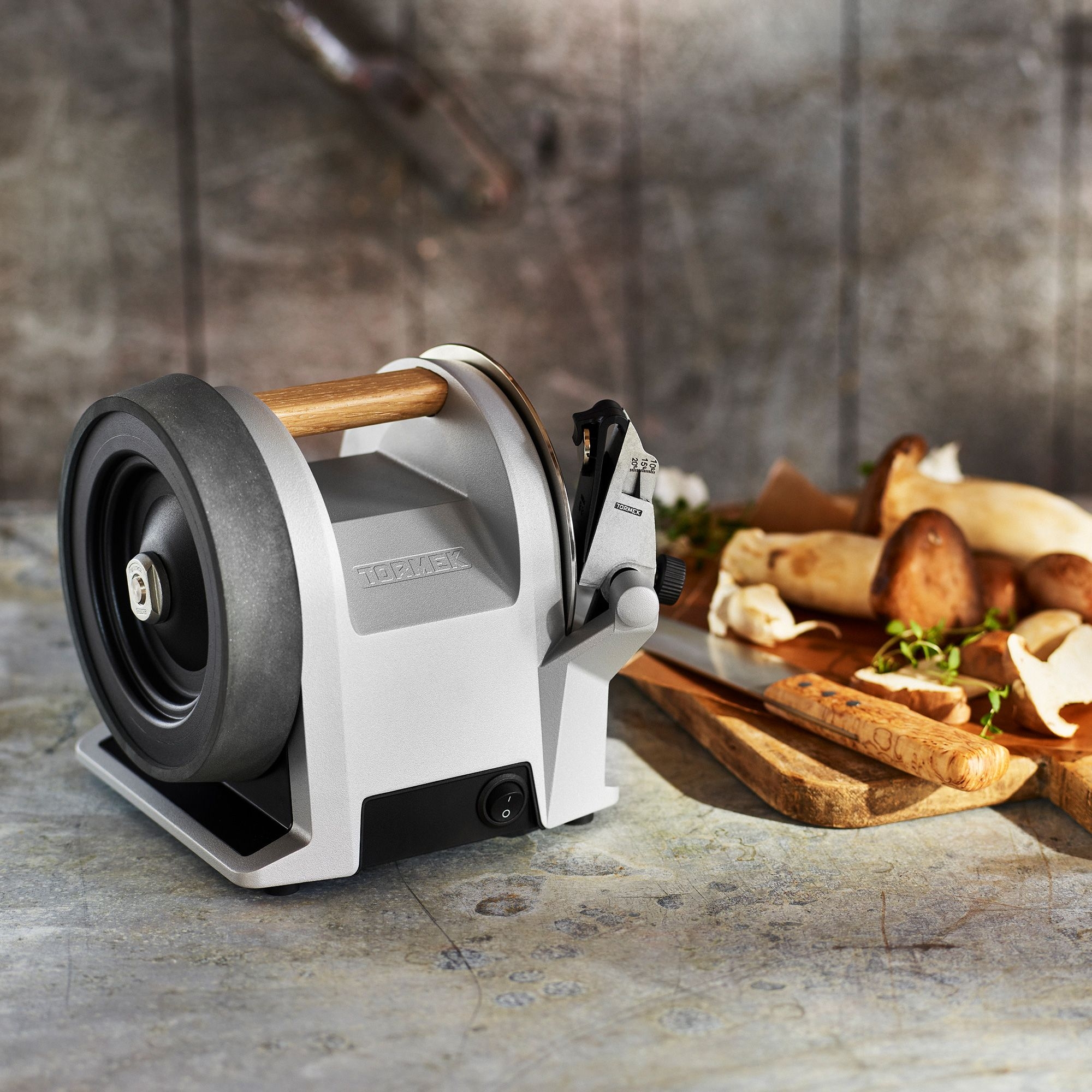 Tormek – T-1 Kitchen Knife Sharpener Zinc Gray