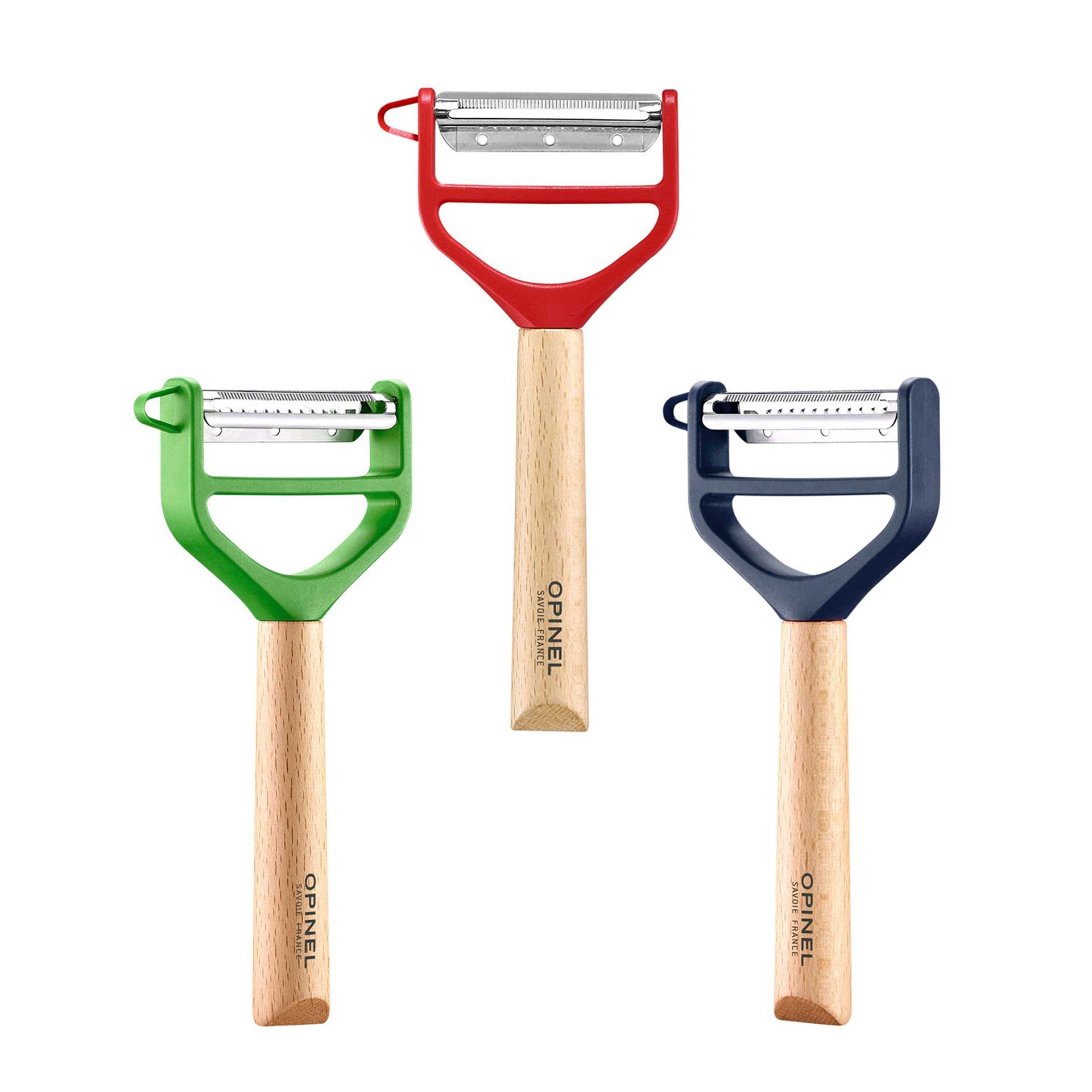 Opinel - Sparschäler - T-DUO WOOD - blau