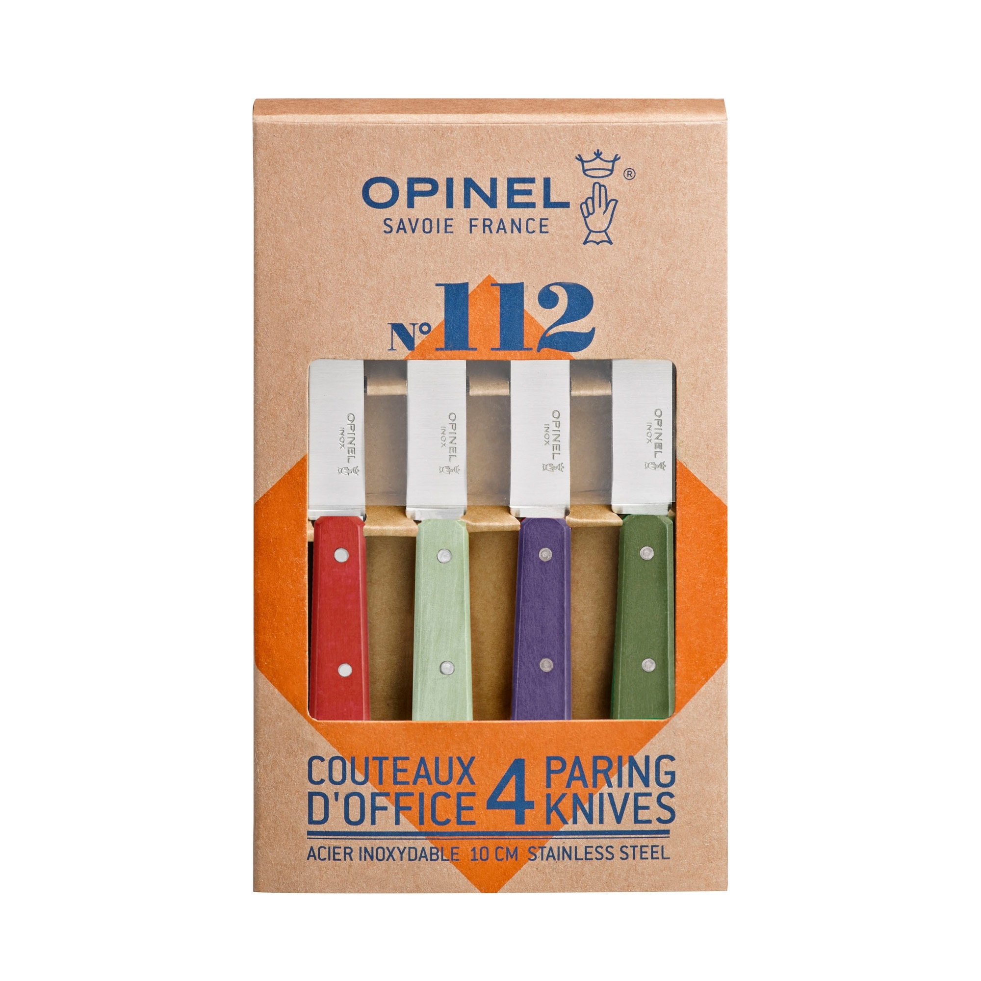 Opinel No 112 PAYSAGE Gemüsemesser-Set mit 4 Klingen