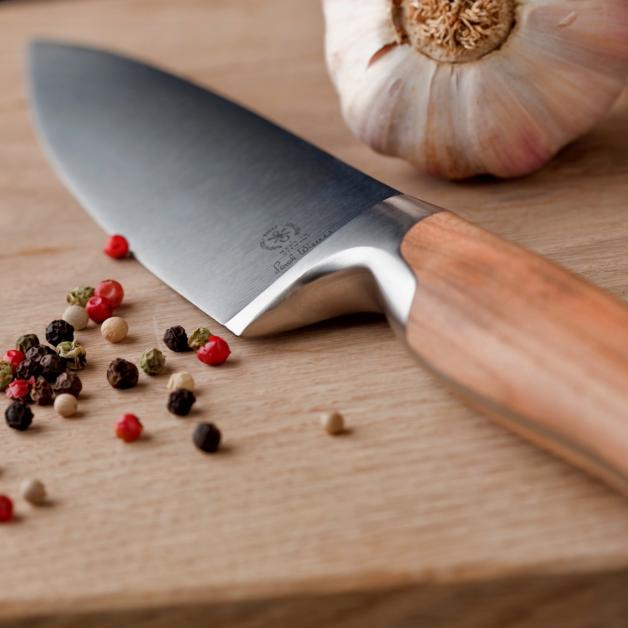 Pott - Sarah Wiener - Chef Knife 15 cm - Plum Wood