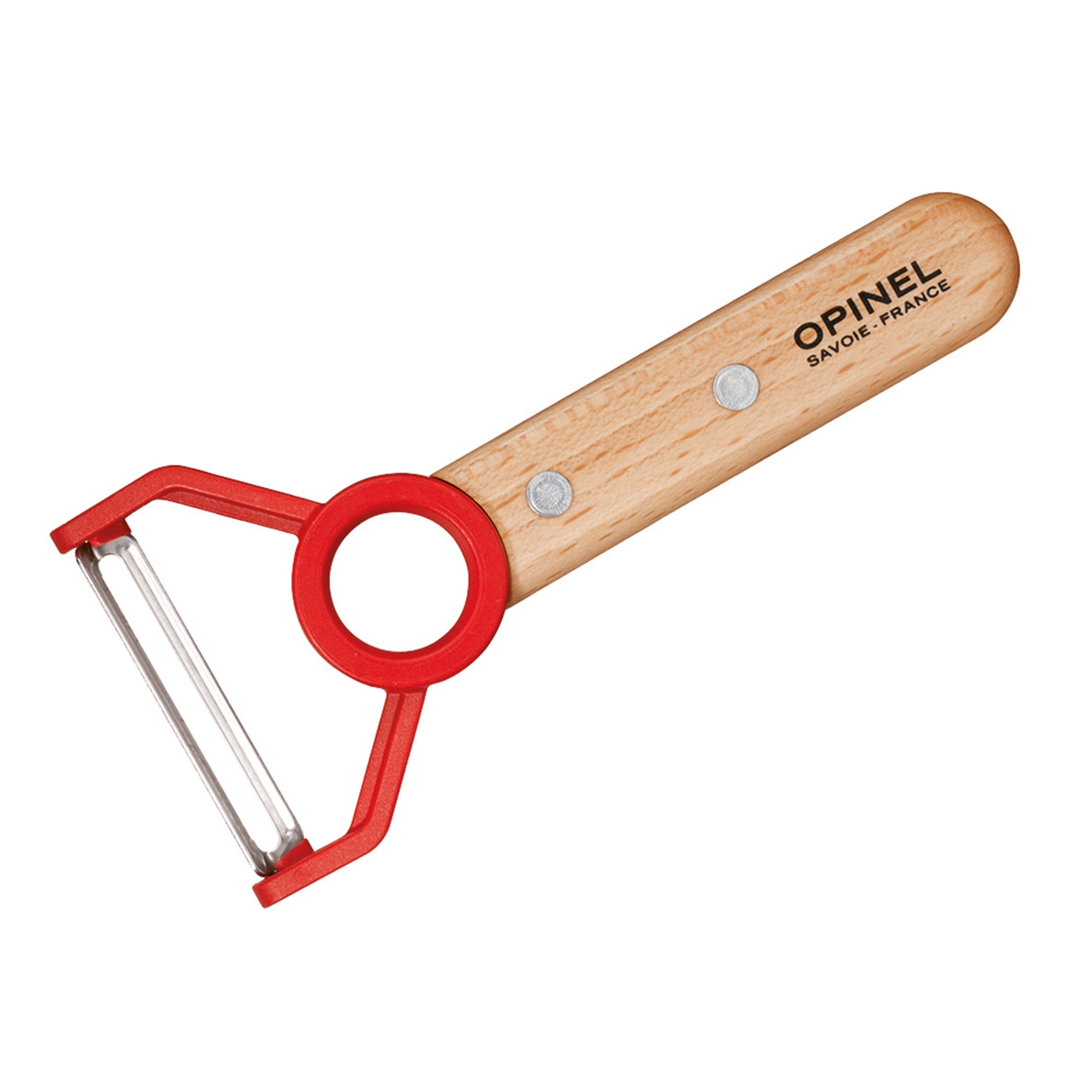 Opinel - Kinder Sparschäler - Le Petit Chef - rot