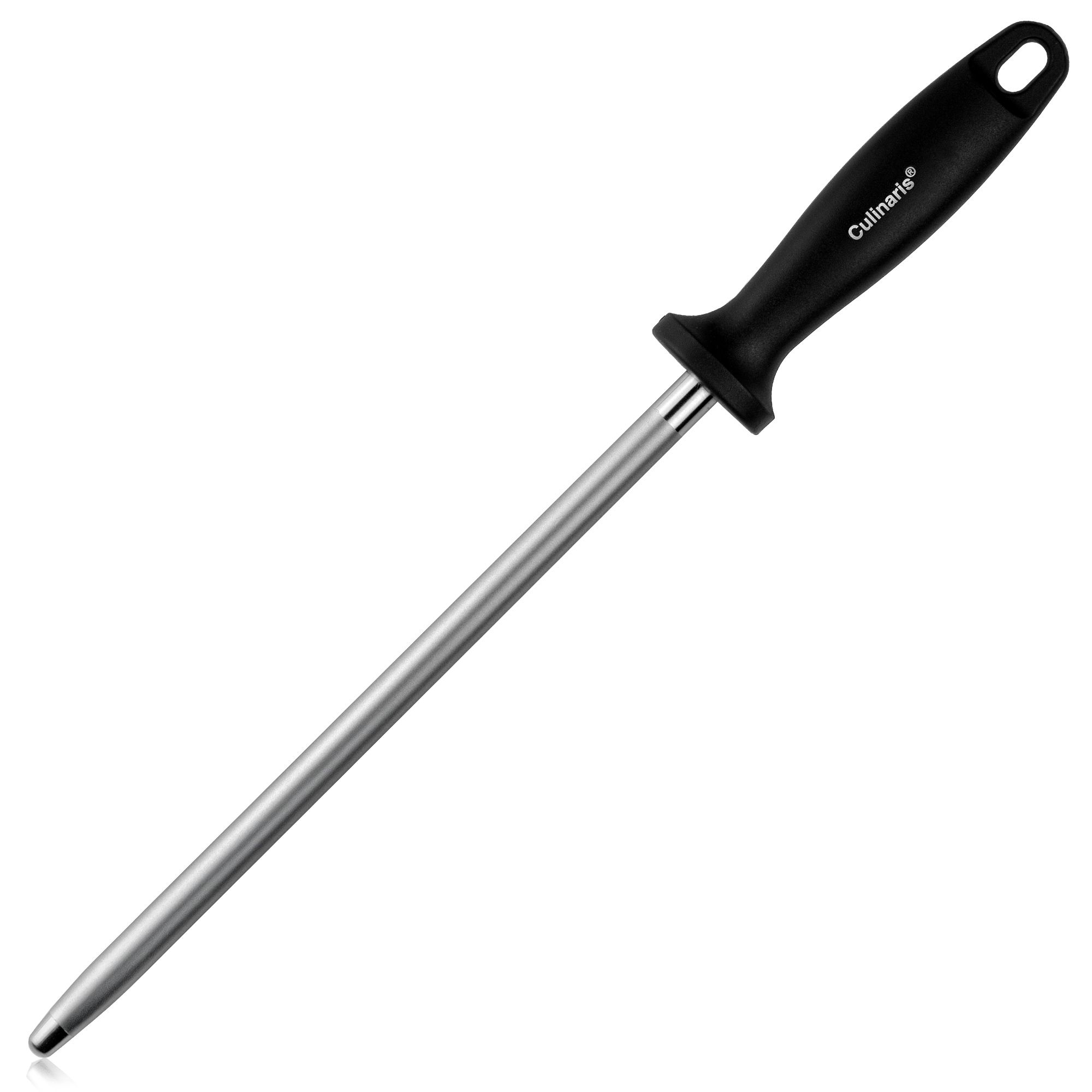 Stainless steel diamond-coated sharpening rod – sharpening rod length 25.1 cm / 9.9" | Culinaris