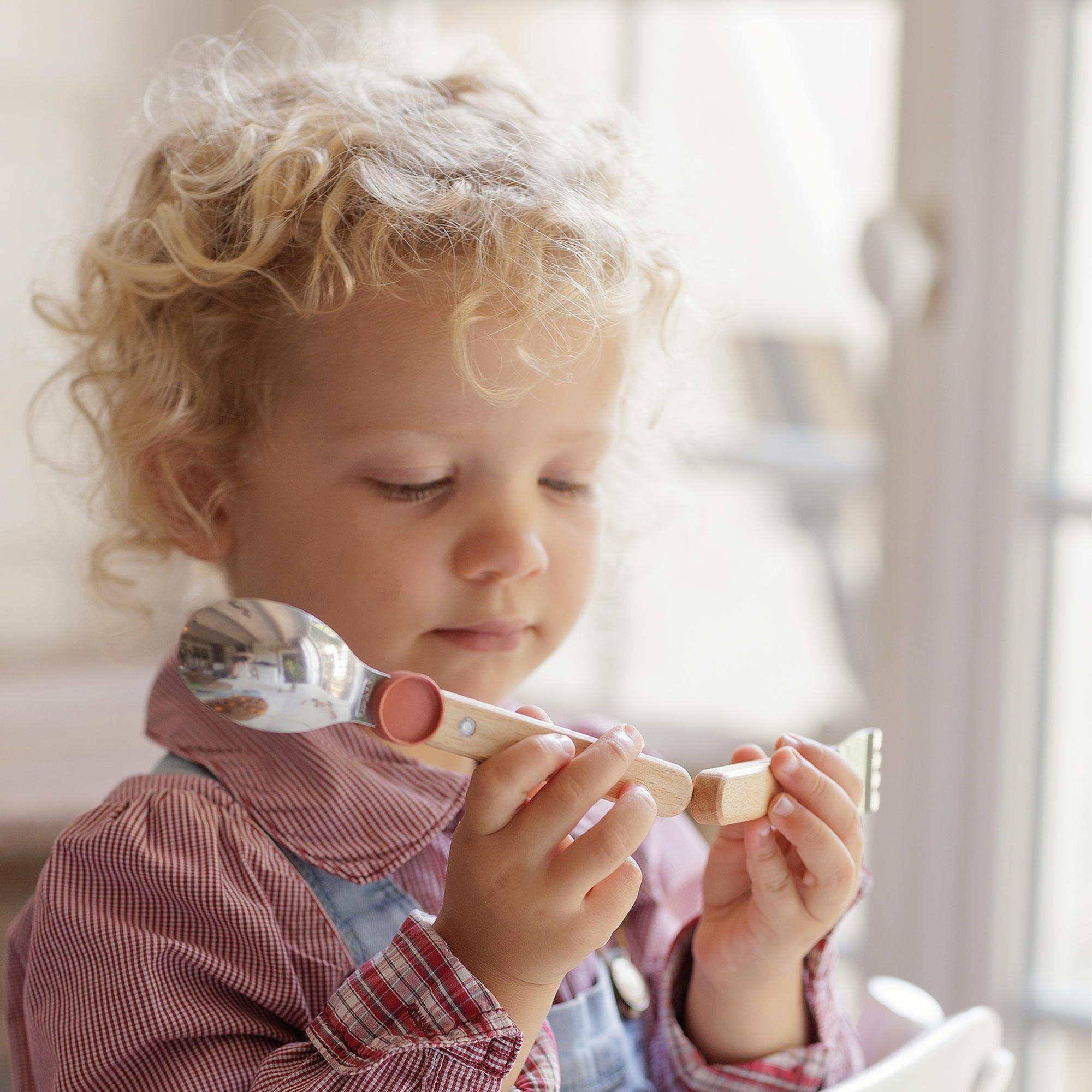Opinel - Kinderbesteck-Set - LE PETIT GOURMET - Koralle
