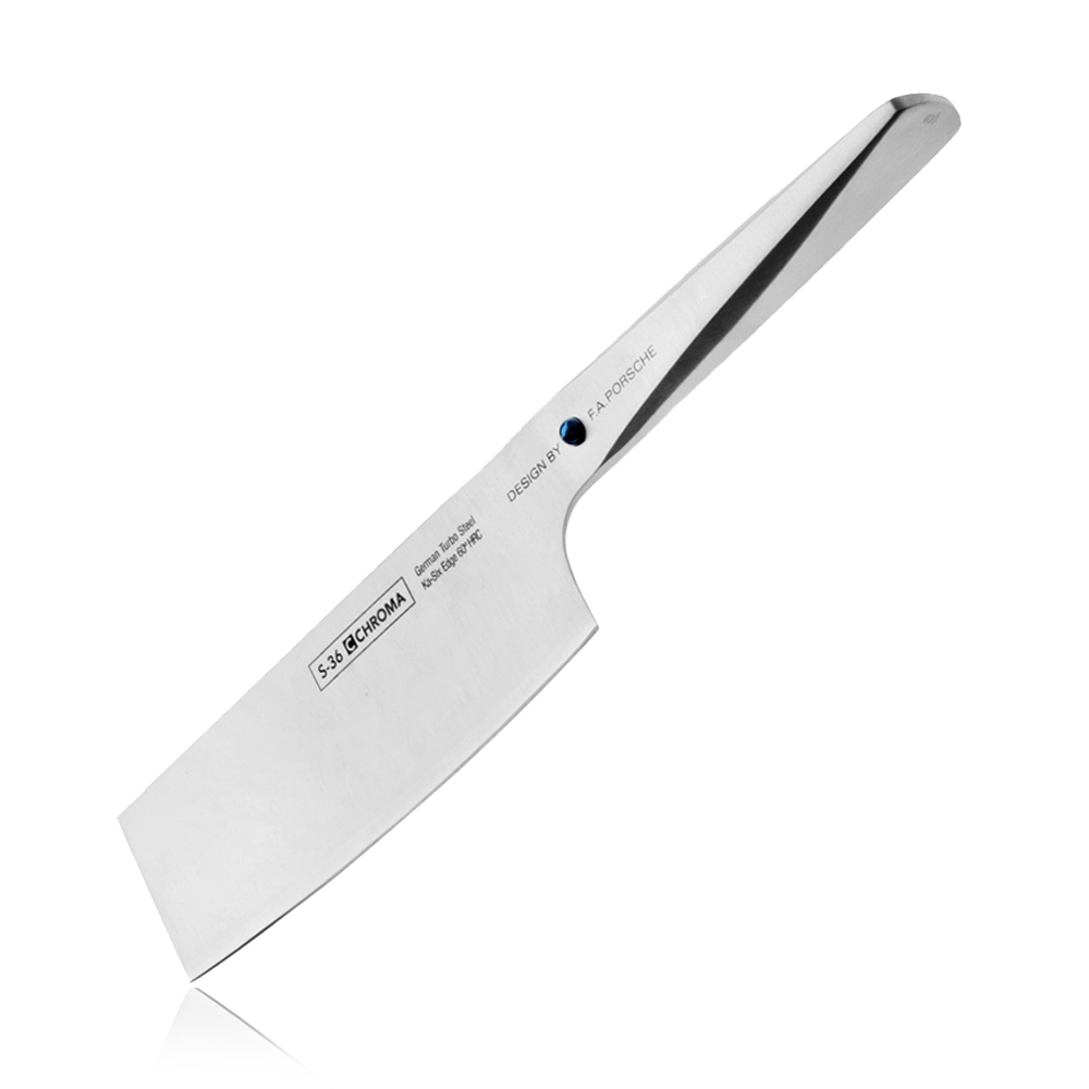 CHROMA Turbo S-36 Nakiri Gemüsemesser, Tokyo Style 17 cm