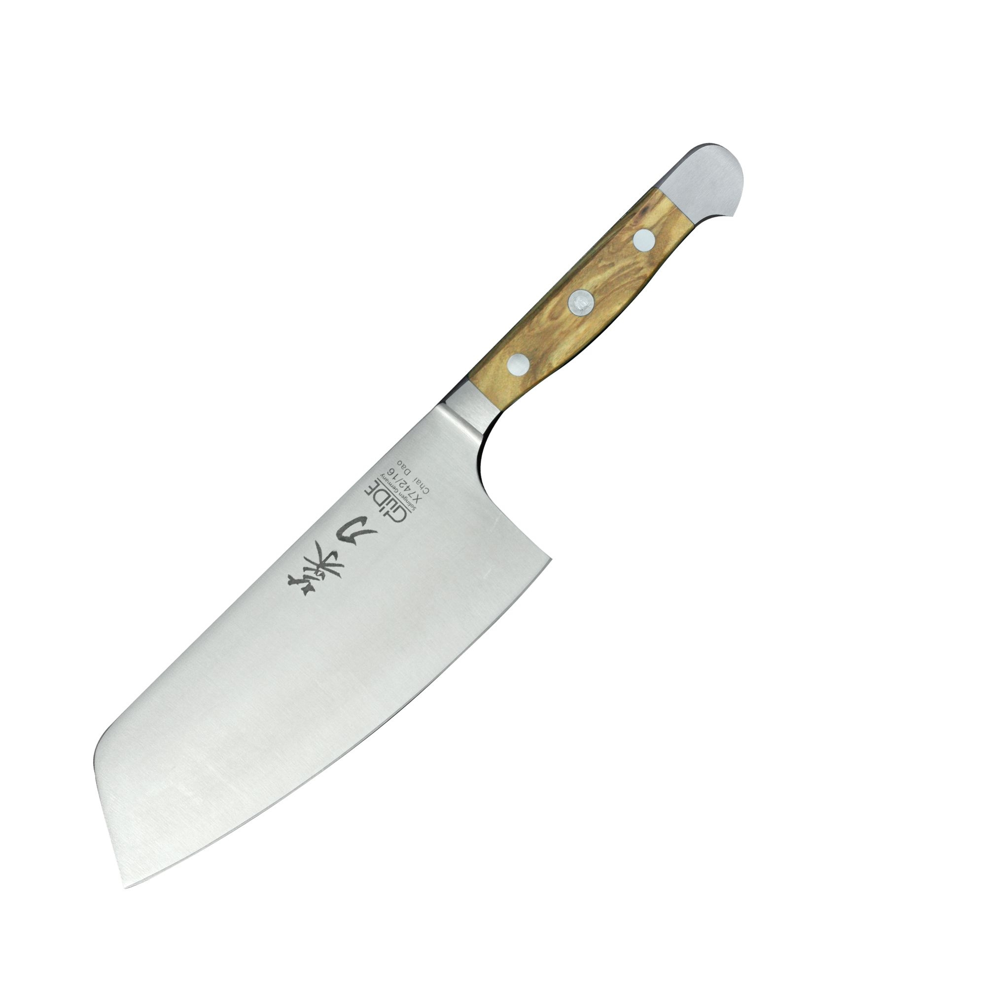 Güde - Chai Dao, chinesisches Kochmesser 16 cm - Alpha Olive