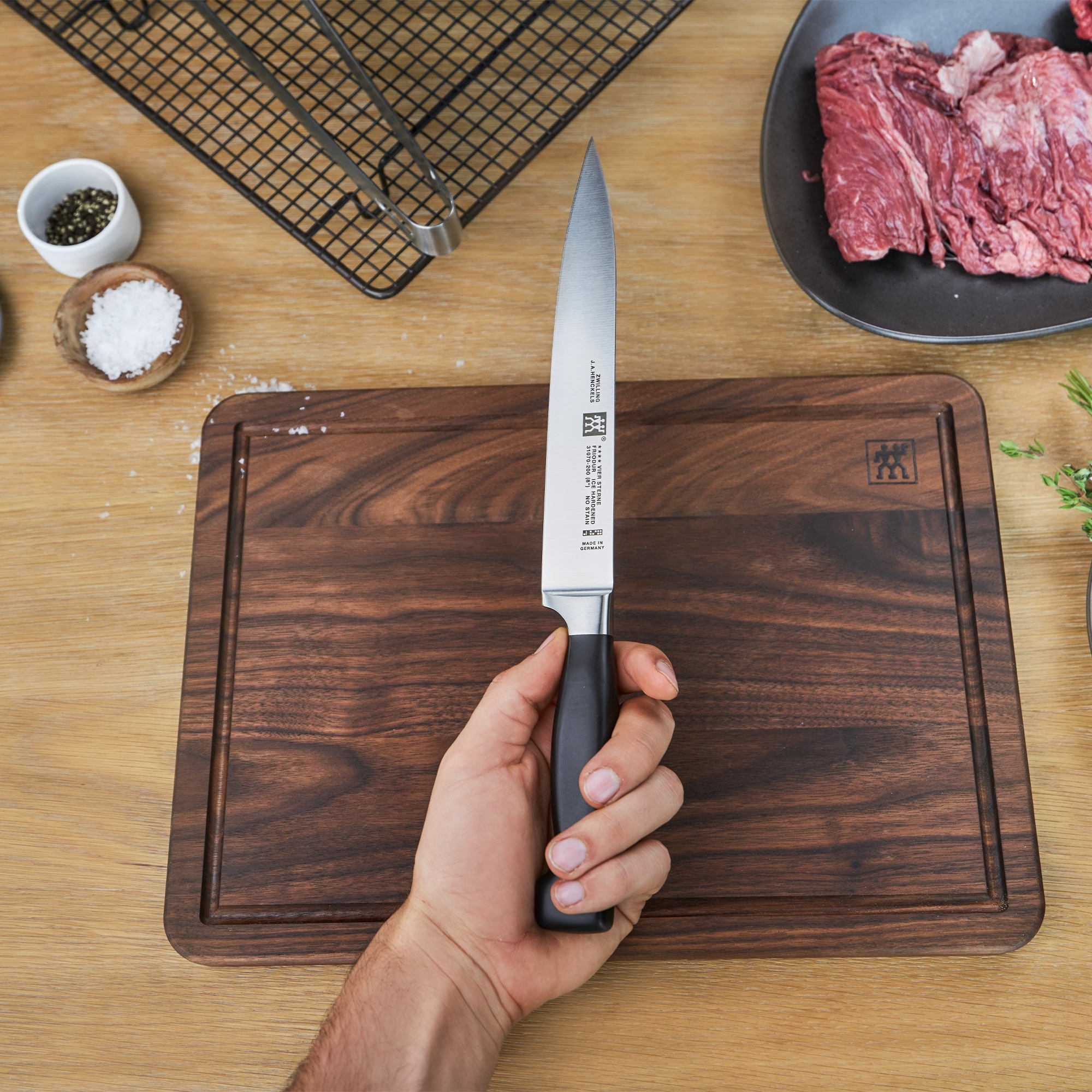 ZWILLING - meat knife | four stars | 20 cm