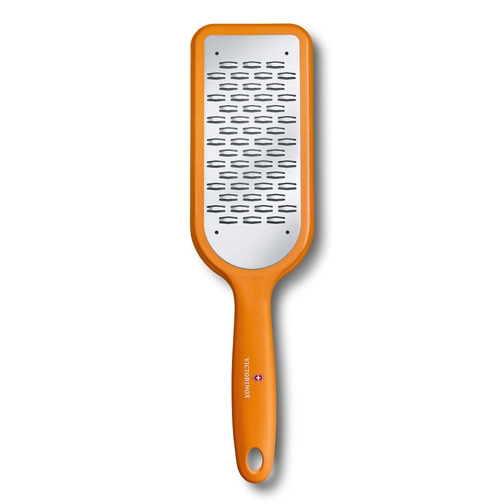 Victorinox - Kitchen grater with bridge perforation, orange