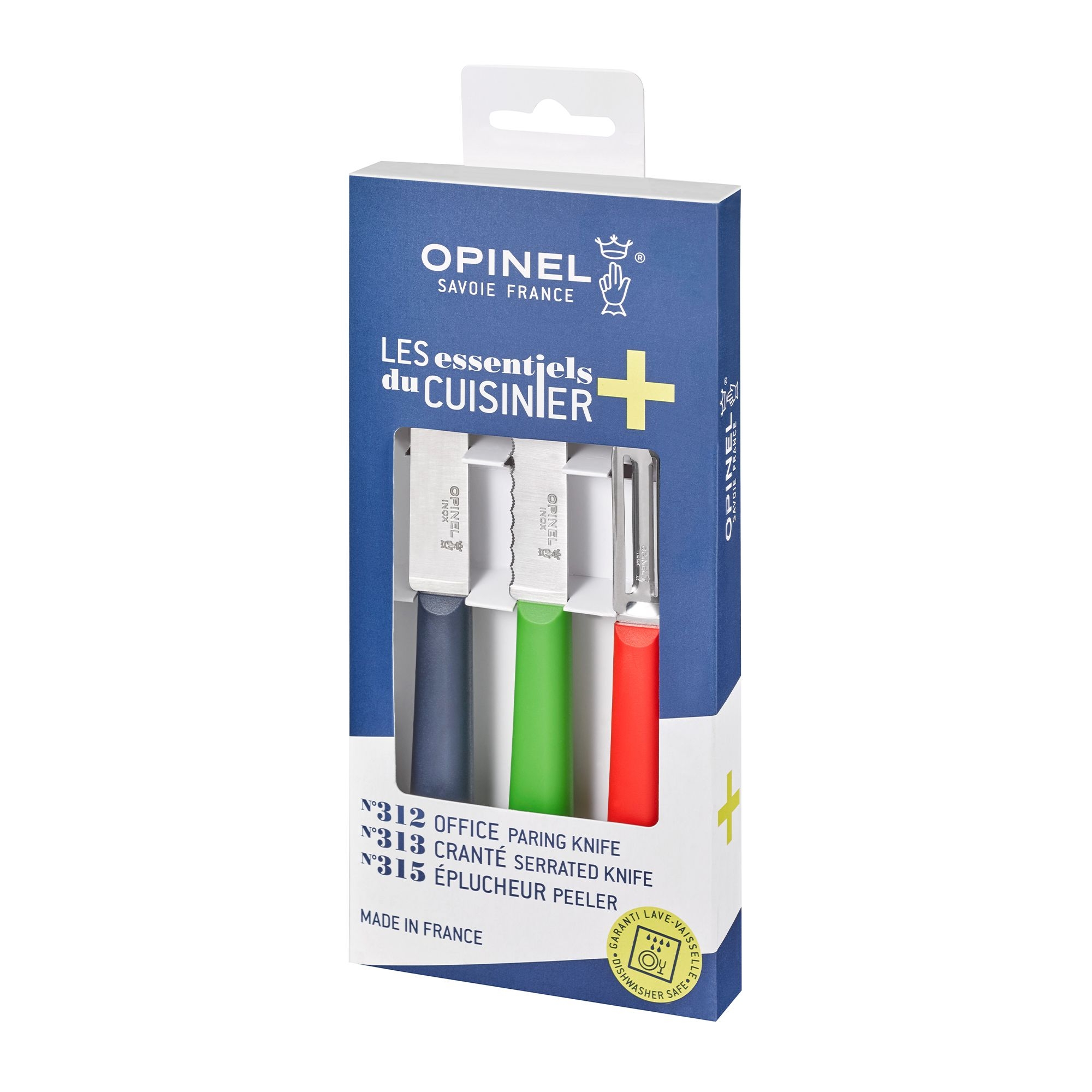 Opinel - Kitchen Knife Set - ESSENTIELS+ - Trio