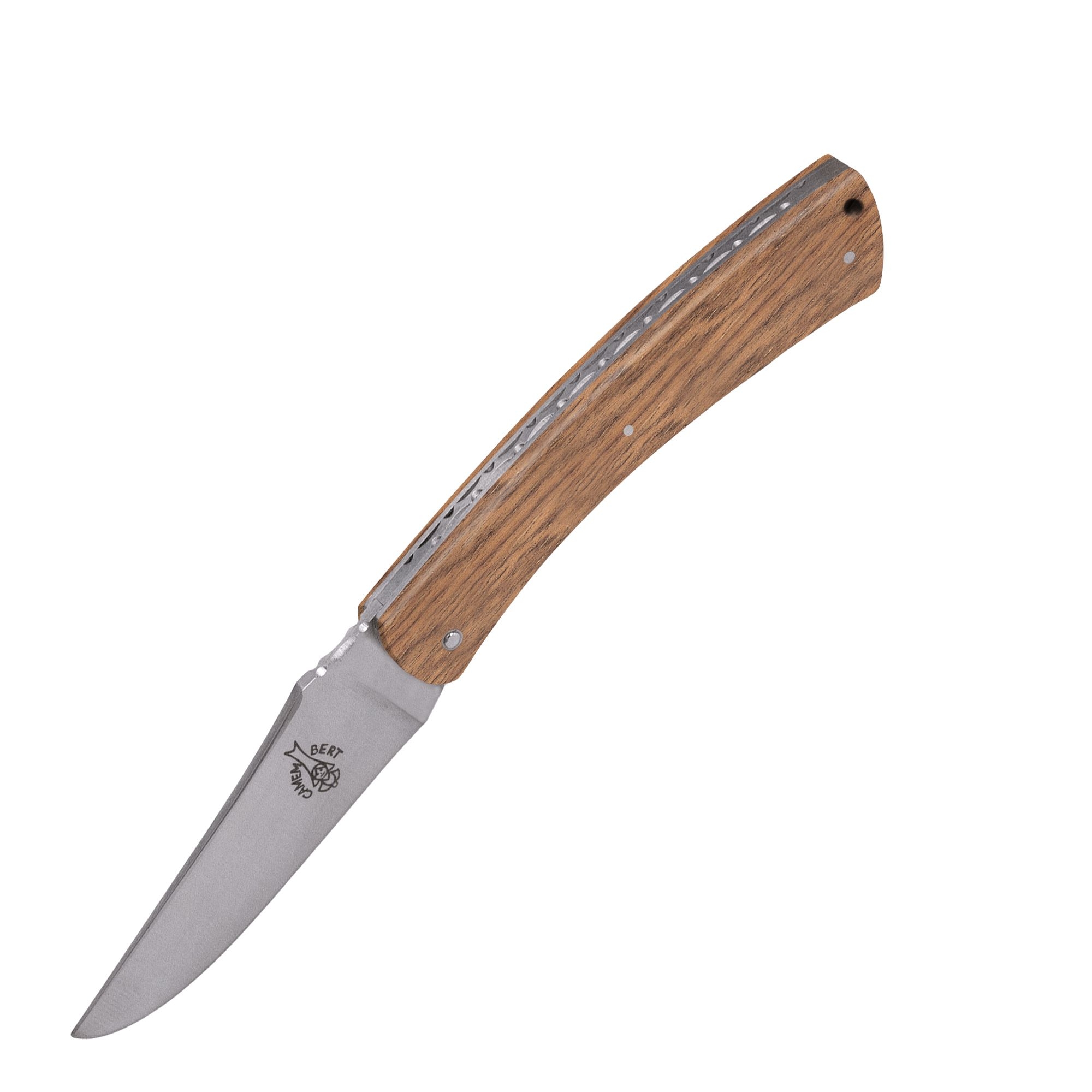 Laguiole - Klapp--/Taschenmesser Camembert Walnussholz