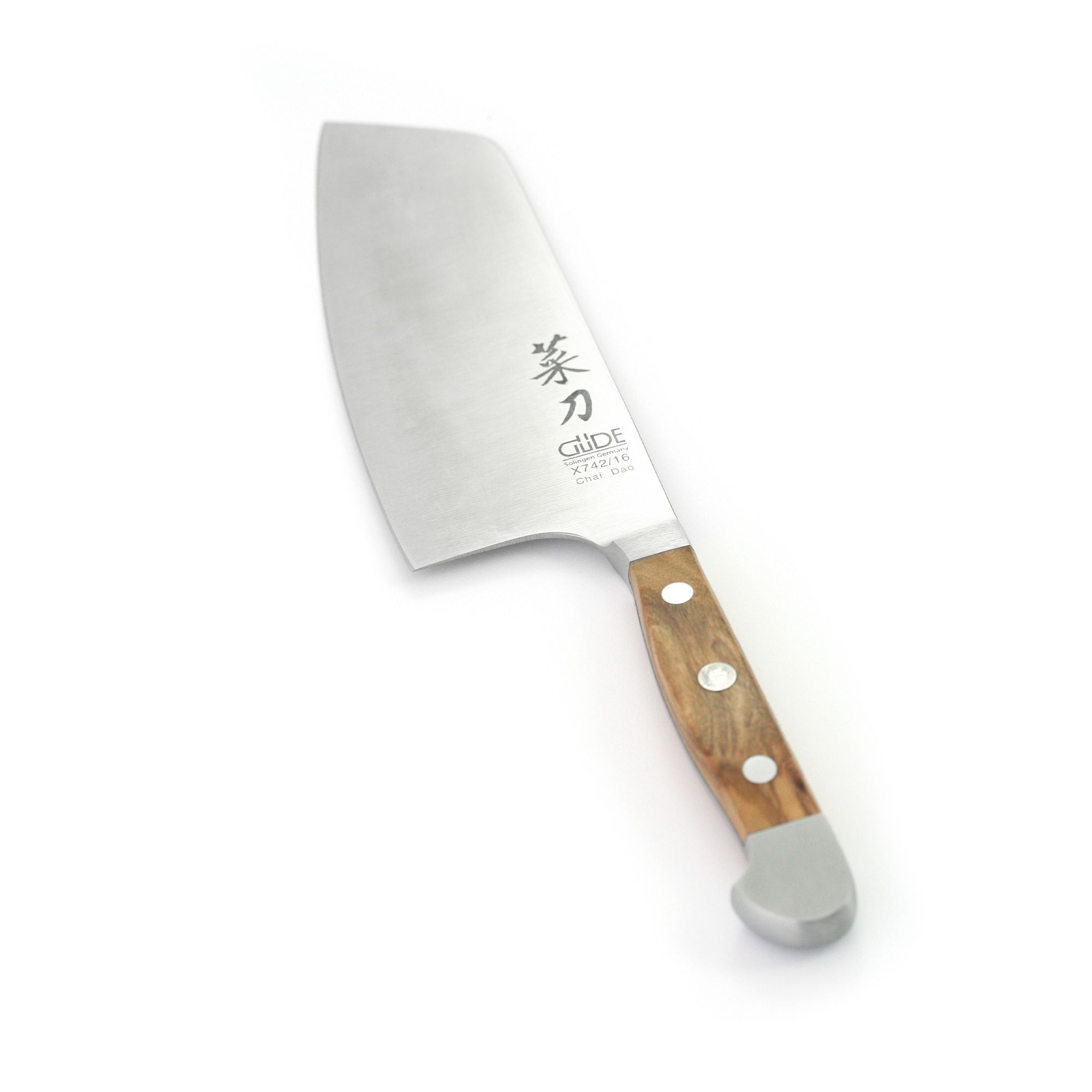 Güde - Chai Dao, chinesisches Kochmesser 16 cm - Alpha Olive