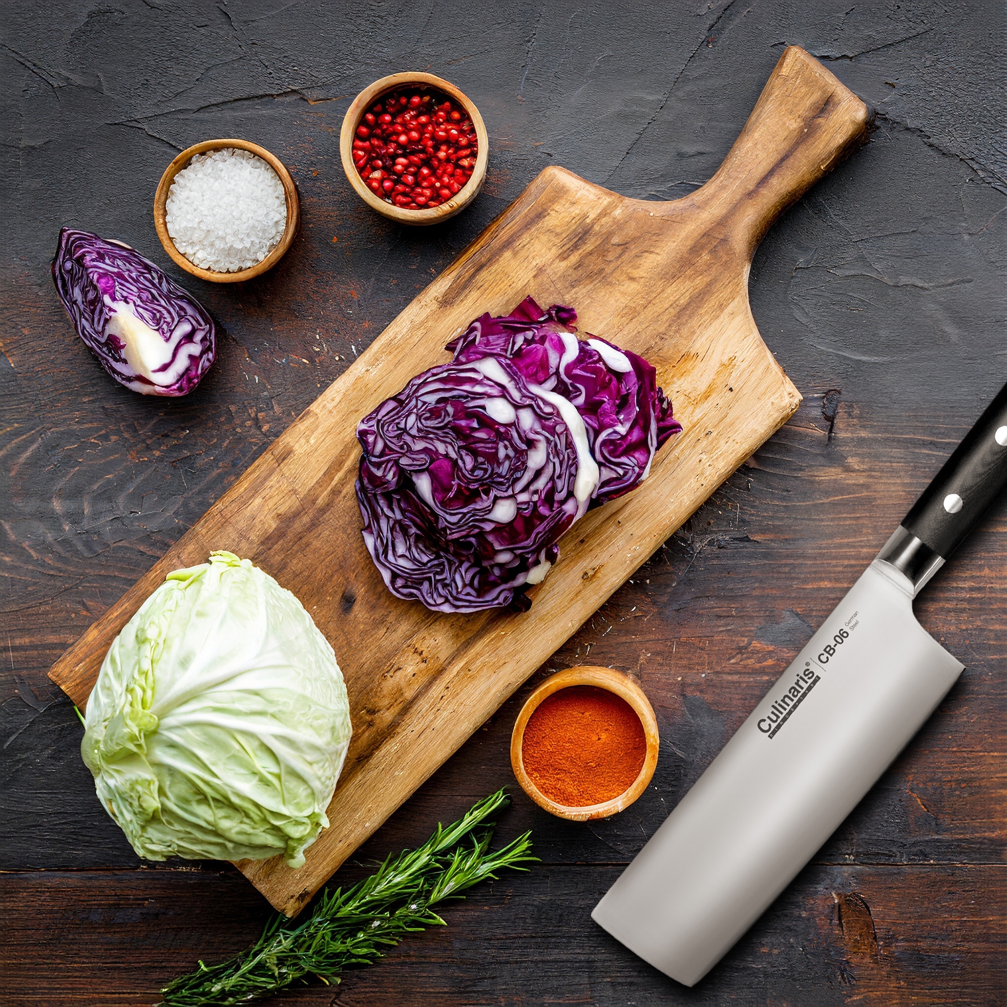 Nakiri - Black Series - 17 cm - CB-06 | Culinaris Nakiri - Black Series - 17 cm - CB-06 | Culinaris