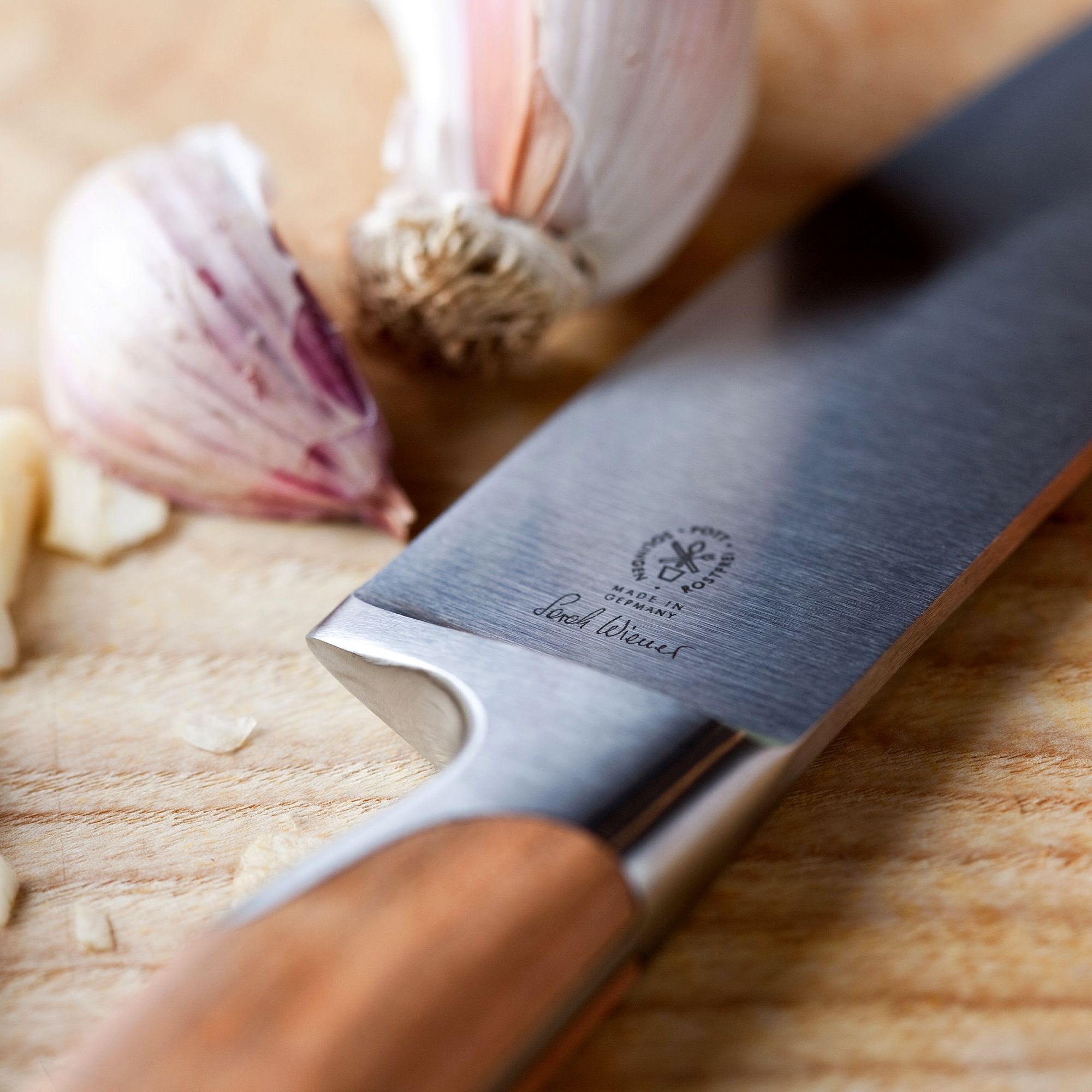 Pott - Sarah Wiener - Chef Knife 15 cm - Plum Wood