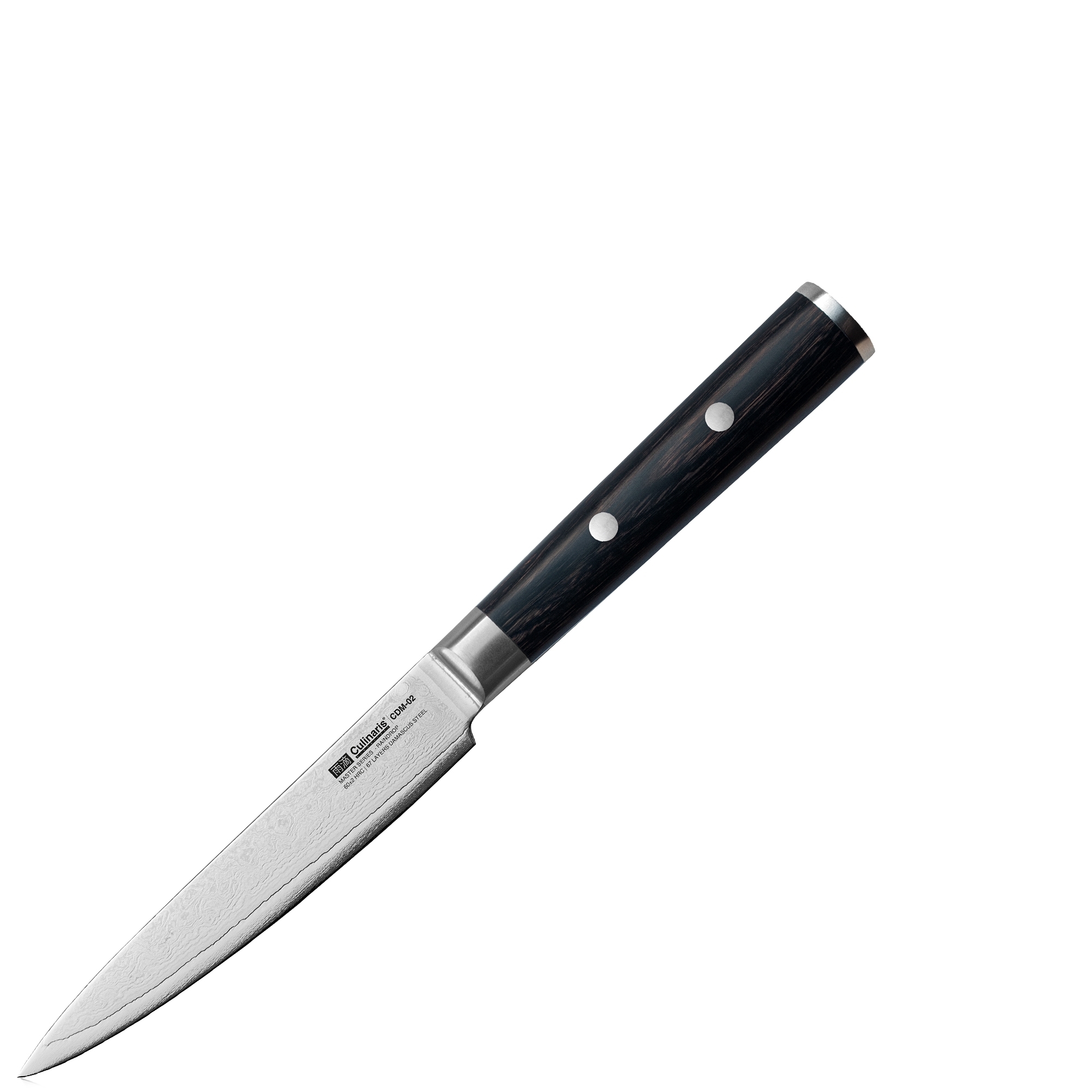 Complete Damascus Master knife set by Culinaris