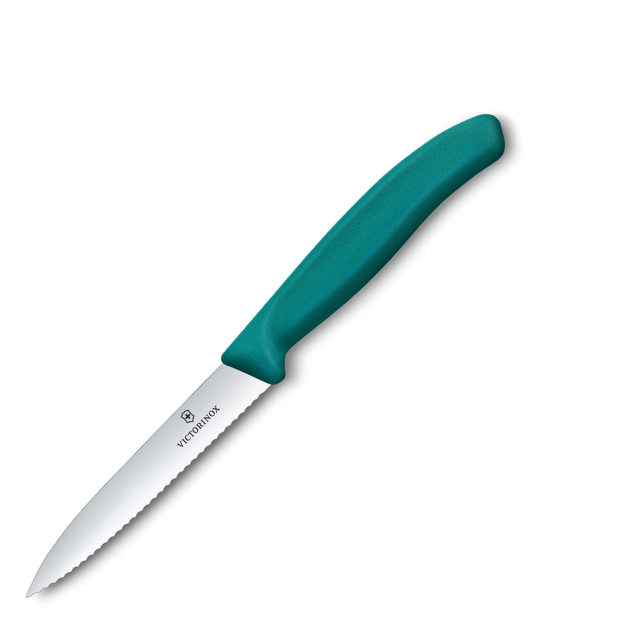 Victorinox - Swiss Classic vegetable knife serrated blade 10 cm, green