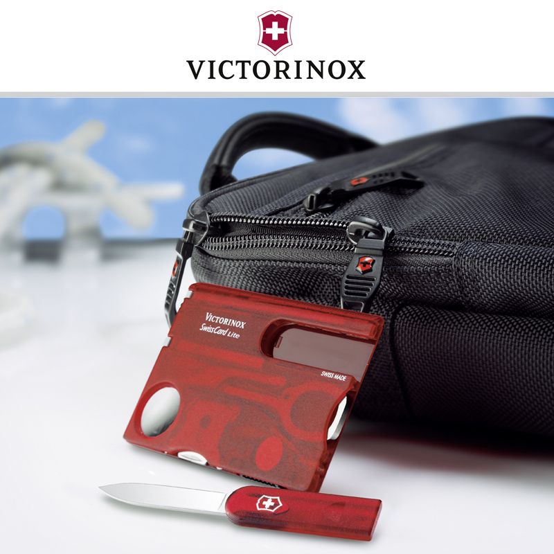 Victorinox - SwissCard Lite, red
