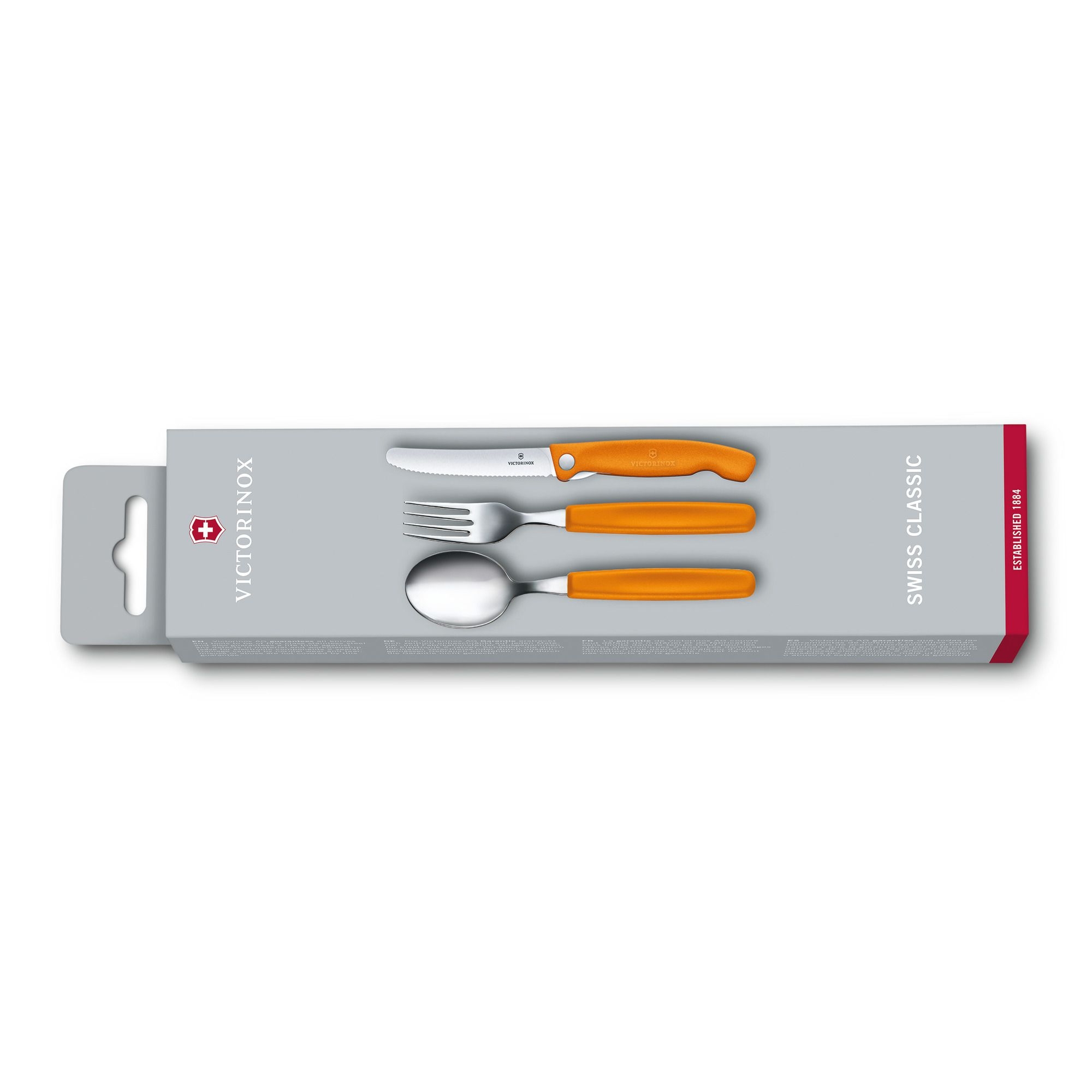 Victorinox - Swiss Classic Set aus Gemüsemesser, Gabel und Löffel