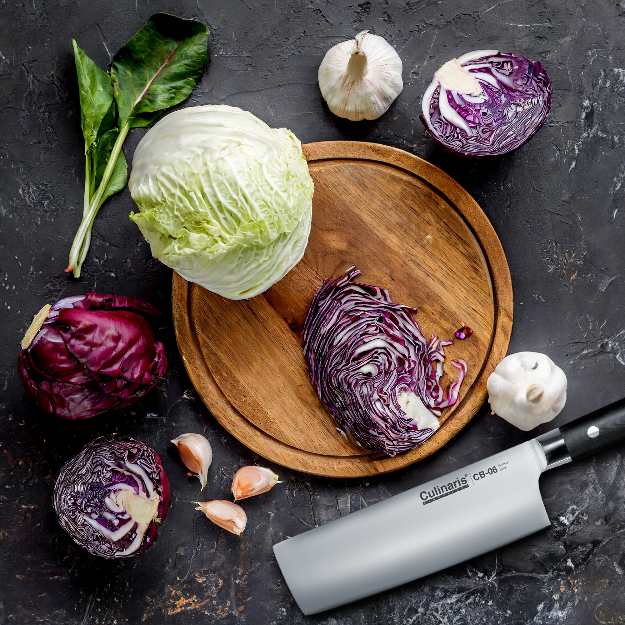 Nakiri - Black Series - 17 cm - CB-06 | Culinaris Nakiri - Black Series - 17 cm - CB-06 | Culinaris