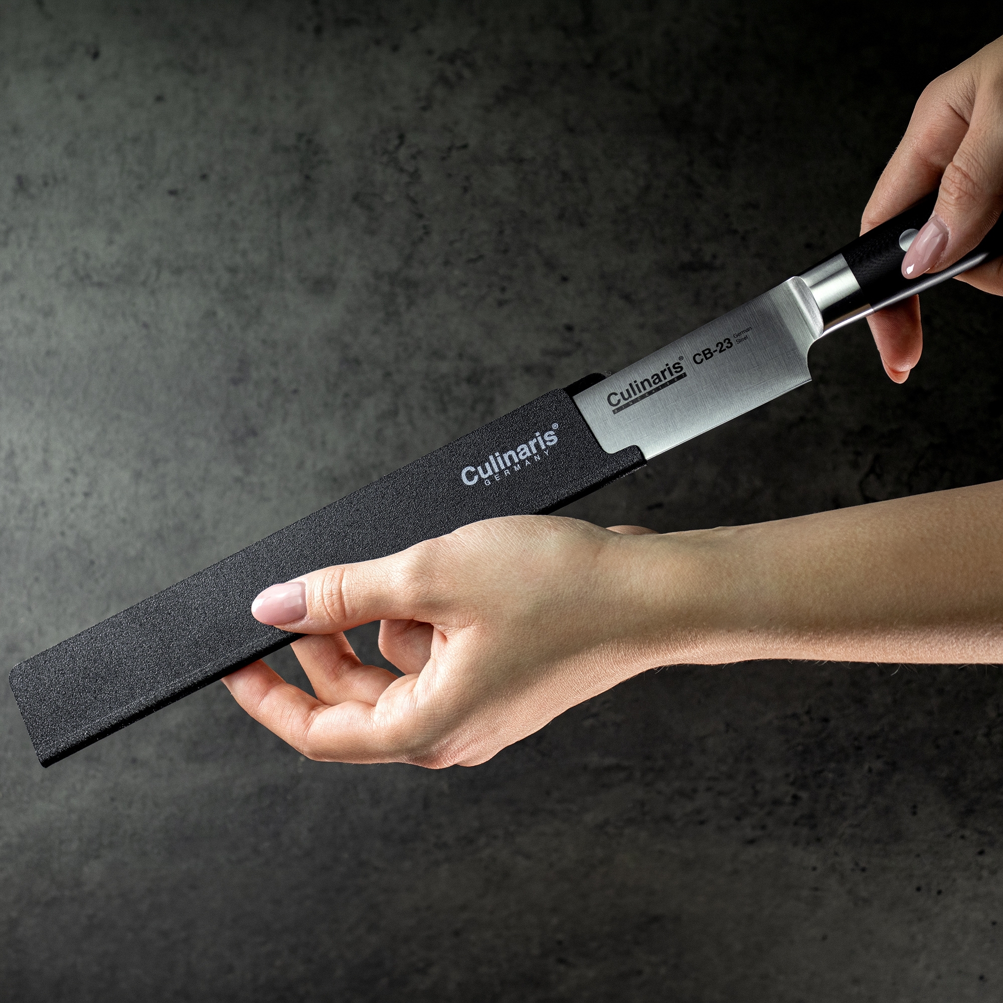 Blade guard - Black Series - 22 x 3.5 cm - CB-25 | Culinaris