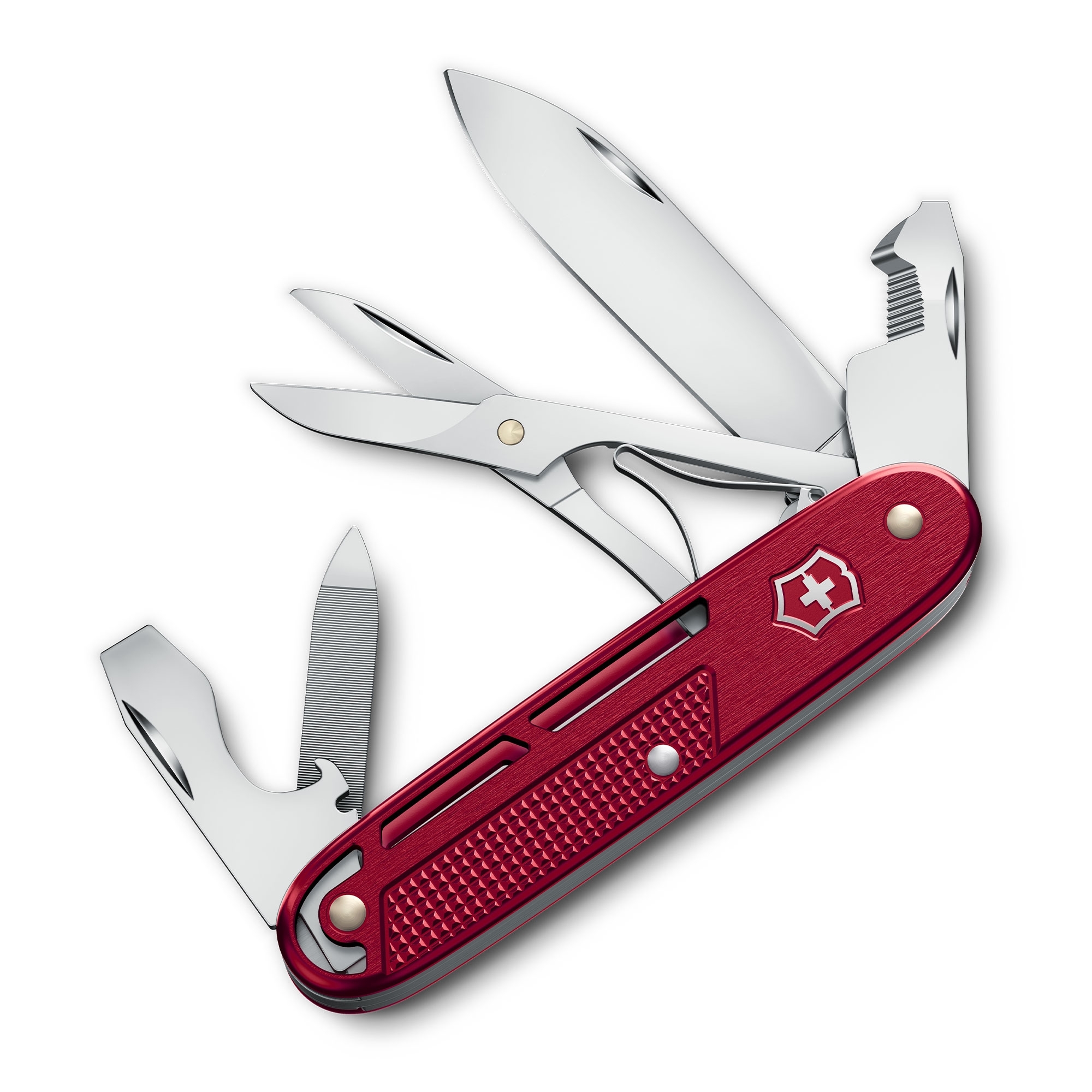 Victorinox - Pocket Knife - Synergy X Alox, 93 mm, red