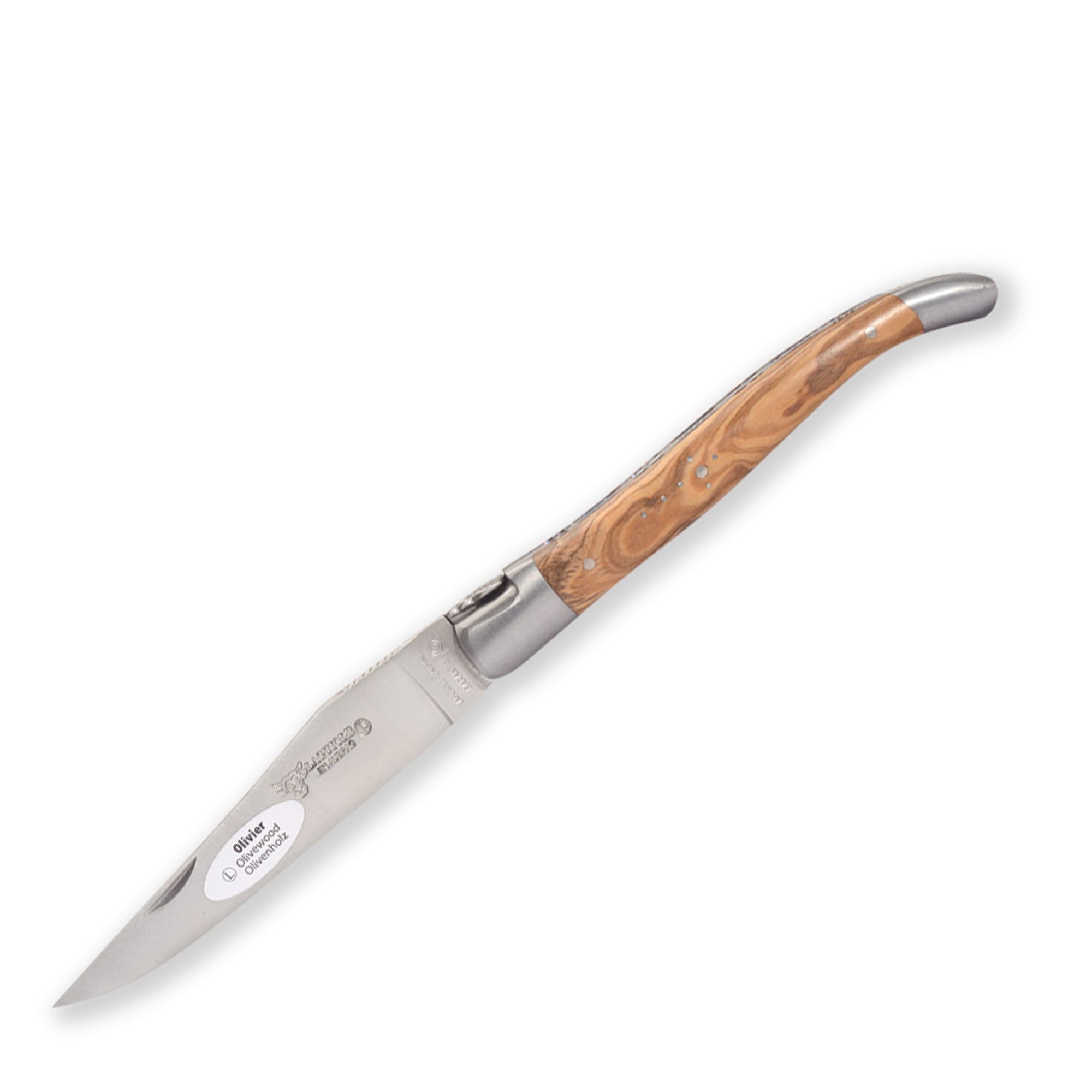 Laguiole - Klapp-/Taschenmesser Doppelplatine Olive
