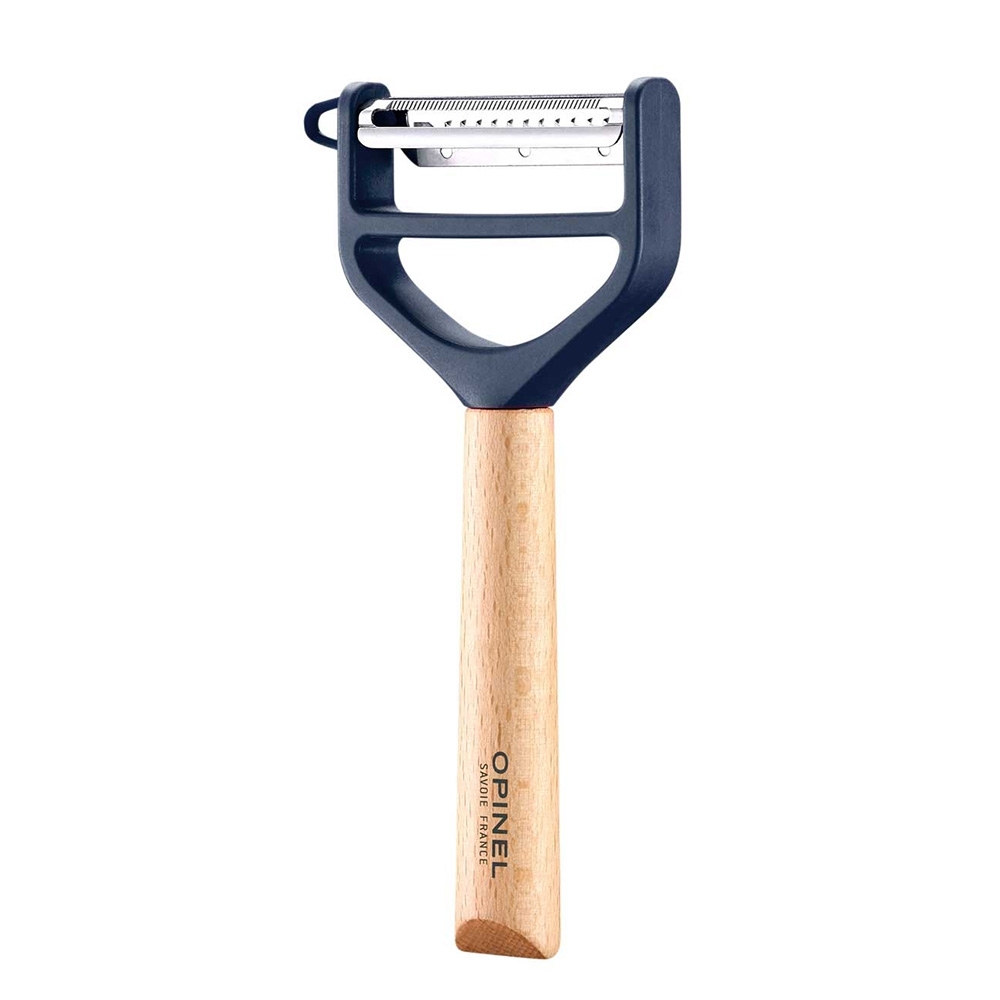 Opinel - Sparschäler - T-DUO WOOD - blau