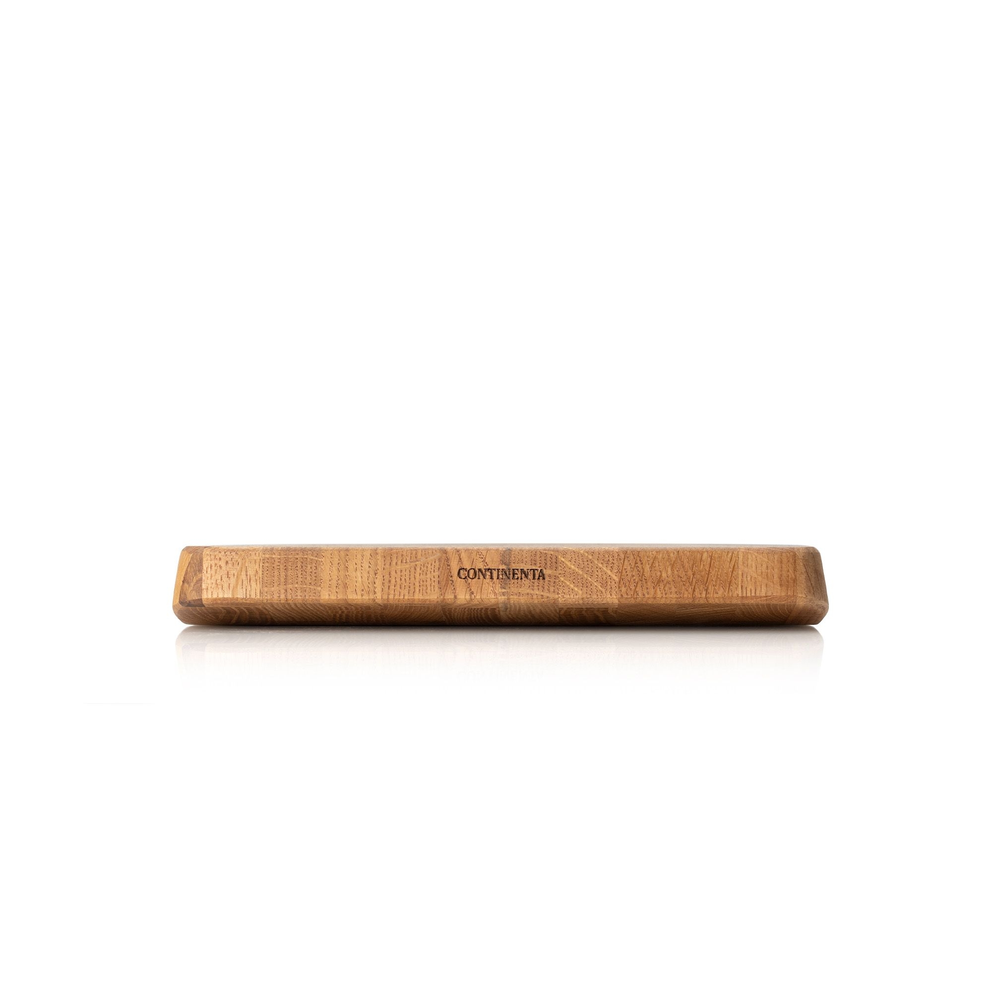Continenta - Schneidebrett, Stirnholz Eiche, 32,5 x 21,5 x 3 cm