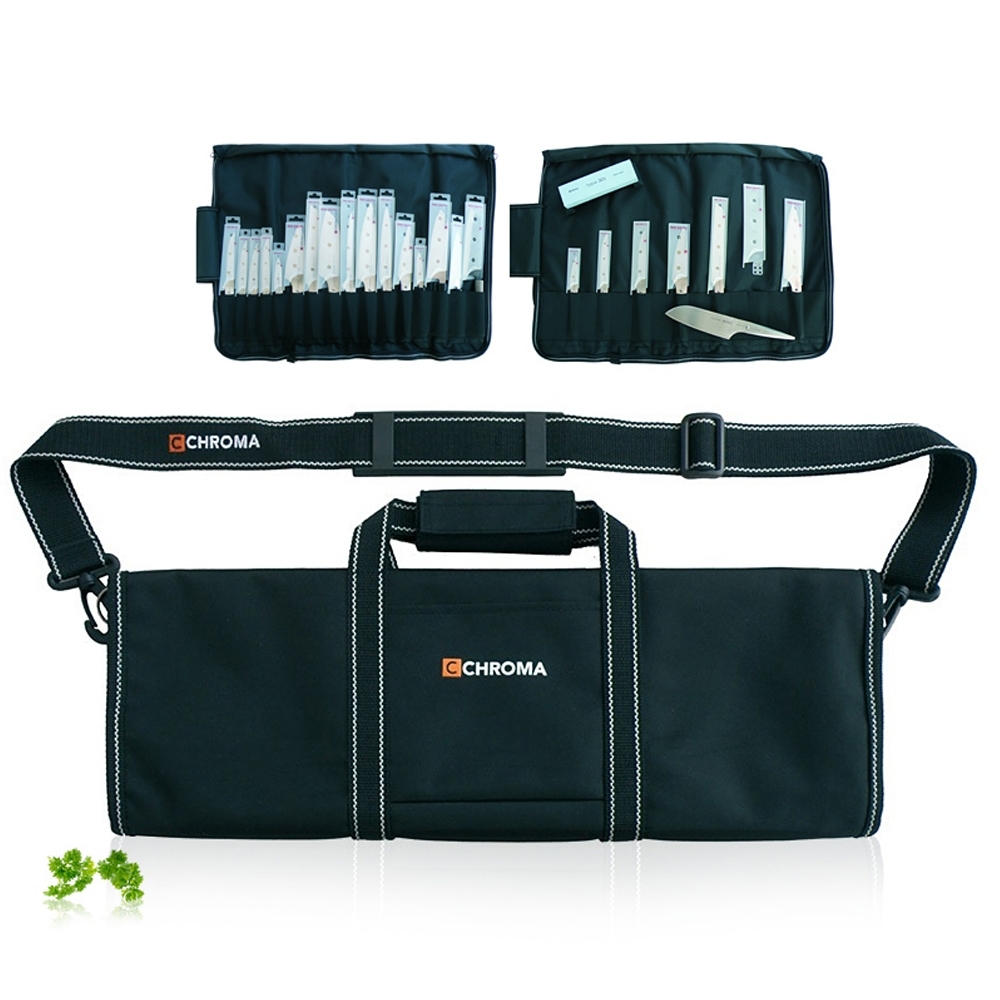 CHROMA - KB-02 Messertasche für 16 Messer