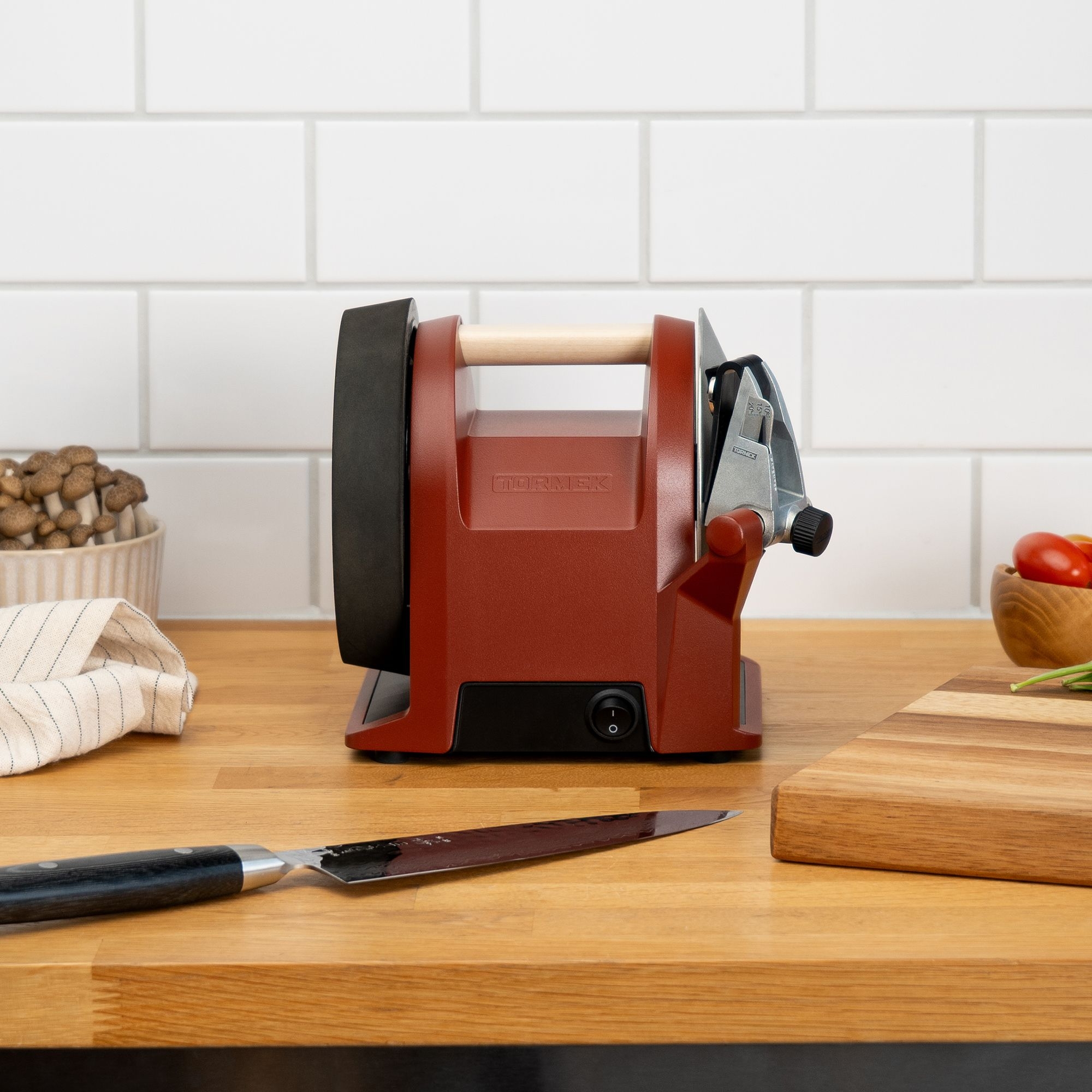 Tormek – Electric Knife Sharpener T-1 Kitchen Knife Sharpener SWEDISH RED