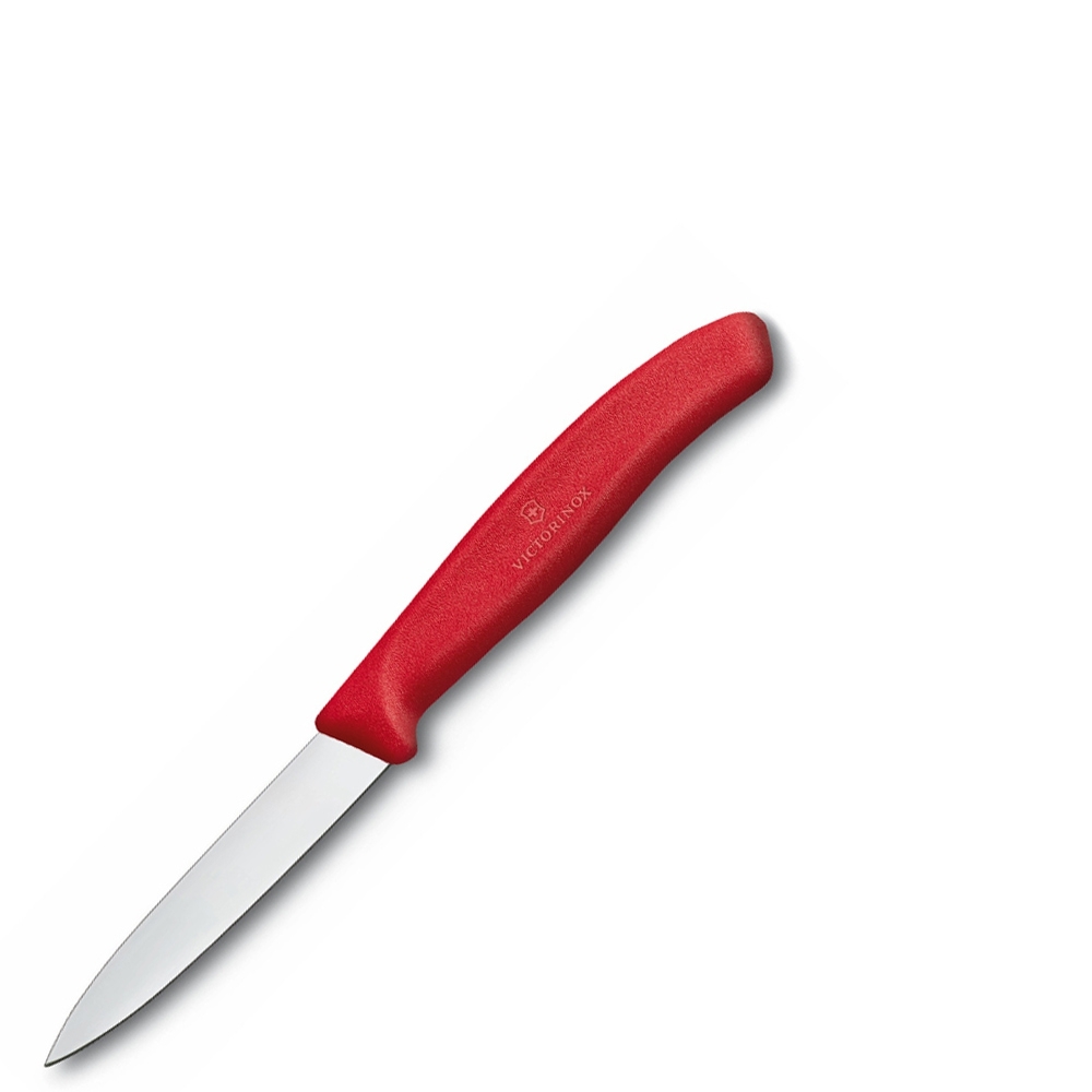 Victorinox - Paring knife, smooth cut, red