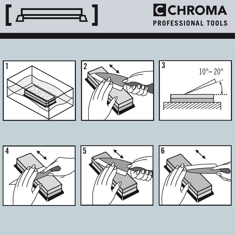 CHROMA Type 301 F.A.Porsche - P-35 Ceramic Whetstone
