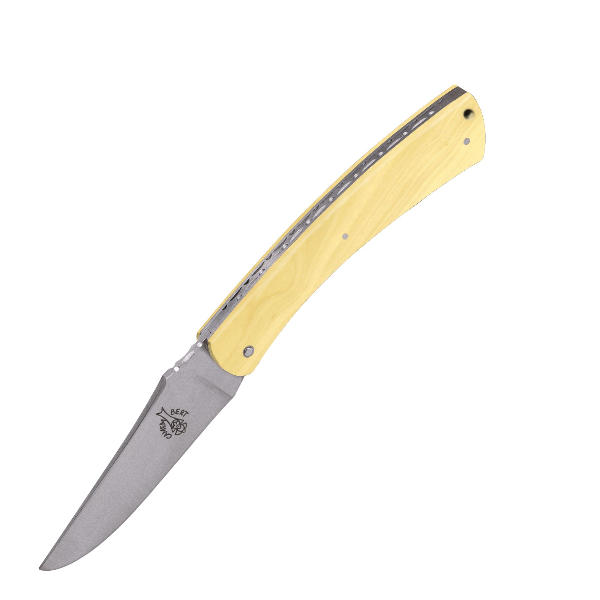 Laguiole - Klapp--/Taschenmesser Camembert Buchsbaum