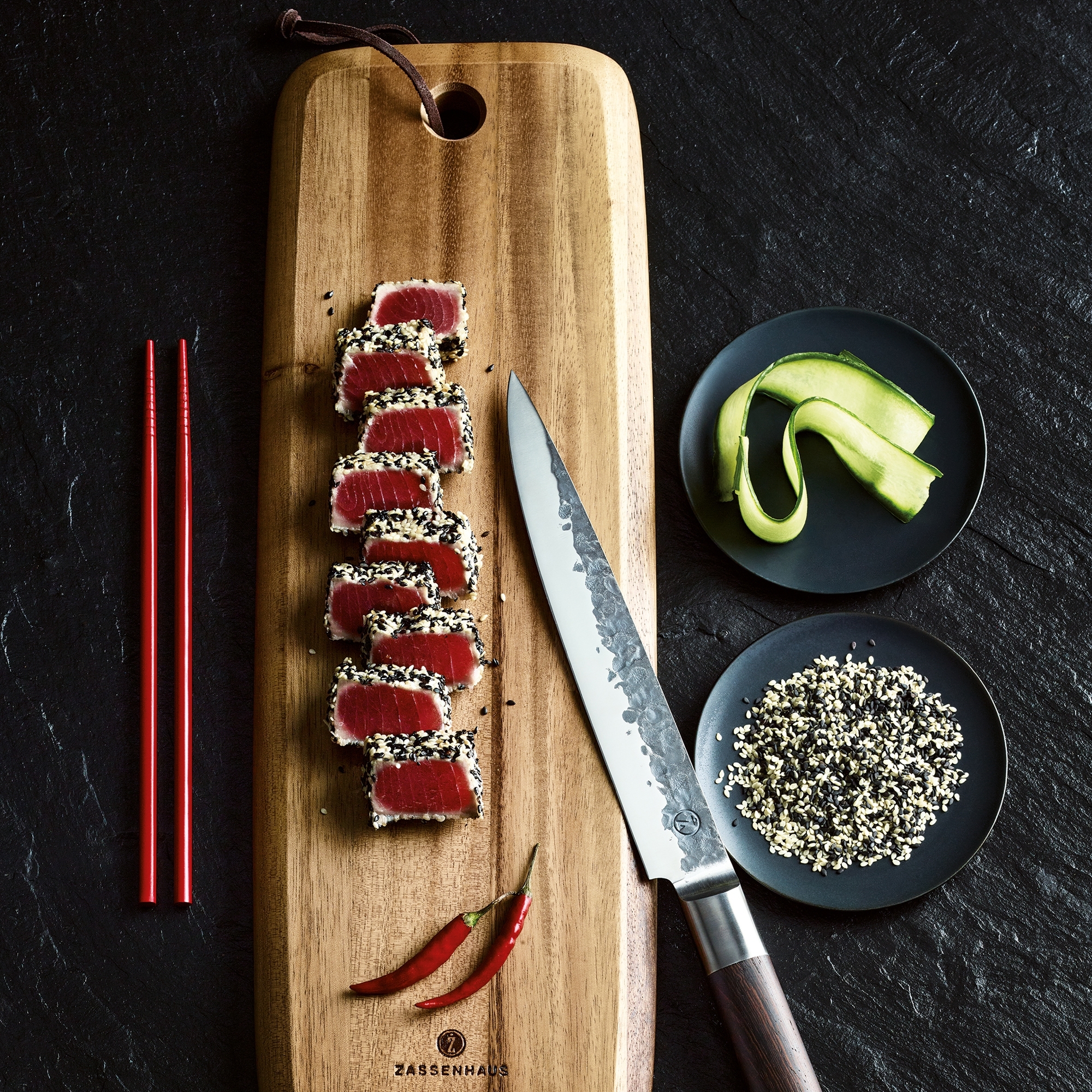 Zassenhaus - Ham Knife - KYOTO - 20 cm - Wenge Wood