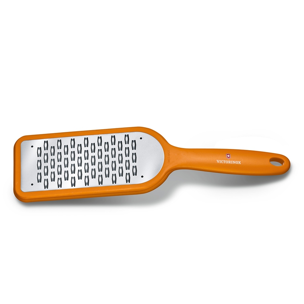 Victorinox - Kitchen grater with bridge perforation, orange