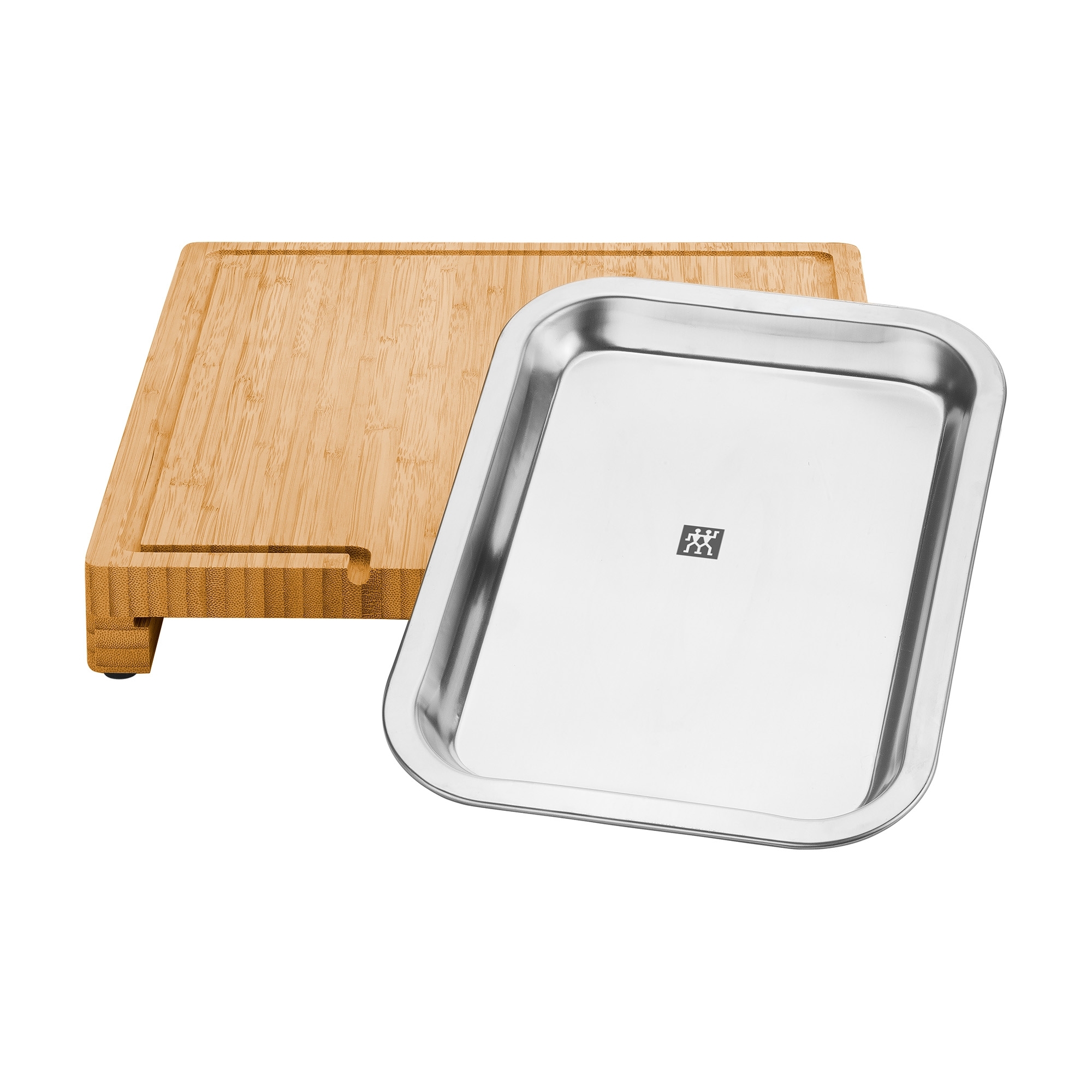 ZWILLING - Schneidbrett mit Auffangschale | 39 cm x 30 cm