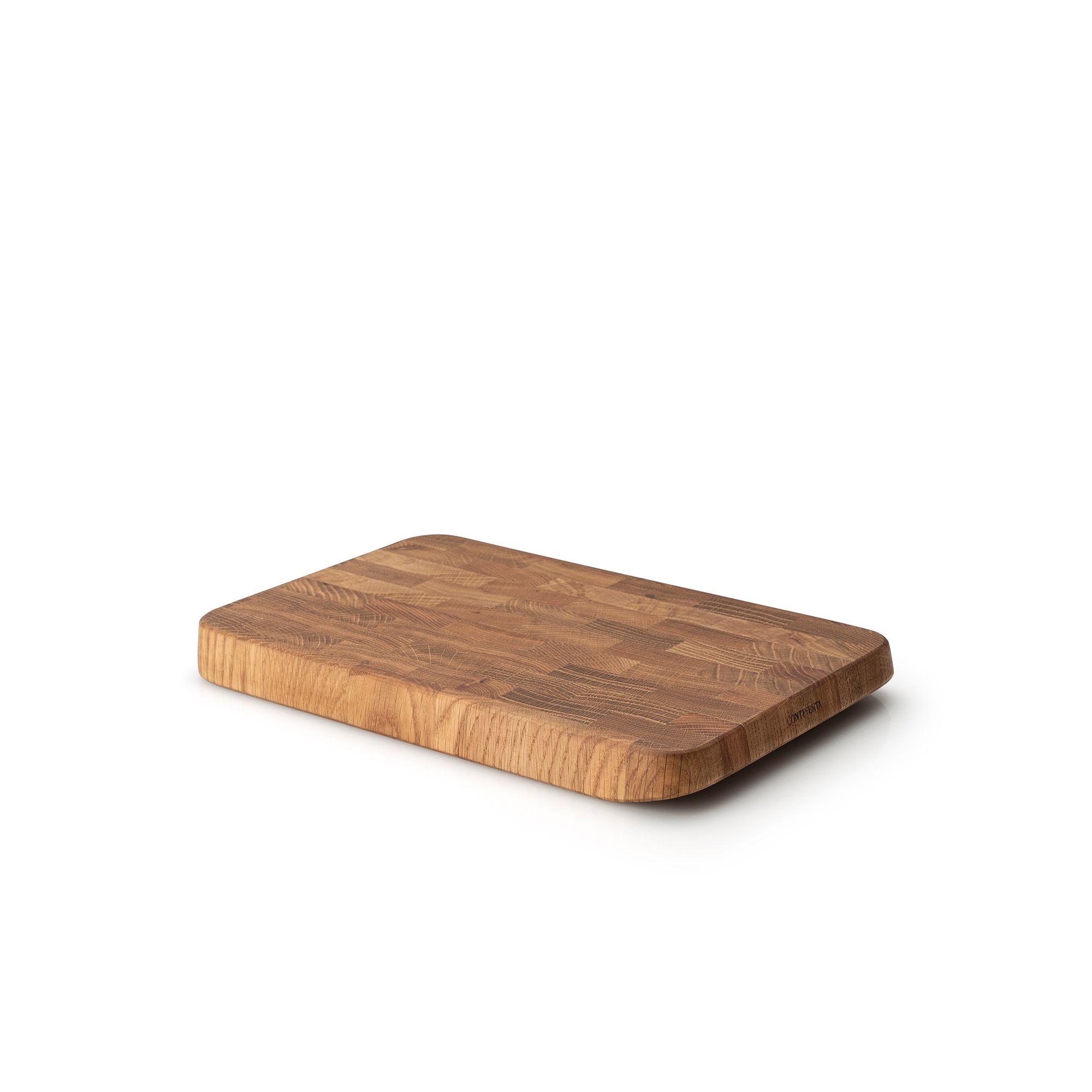 Continenta - Schneidebrett, Stirnholz Eiche, 32,5 x 21,5 x 3 cm