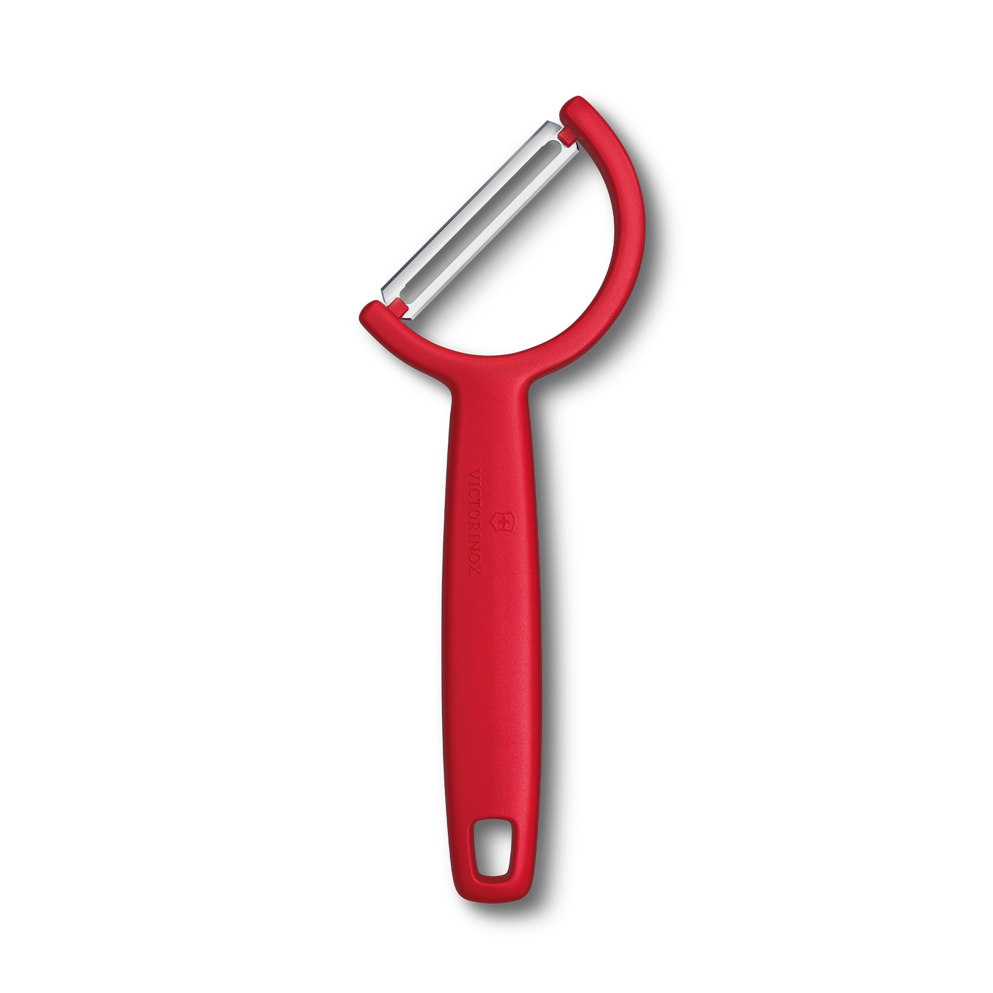 Victorinox - Peeler RHO straight, single-edged, red