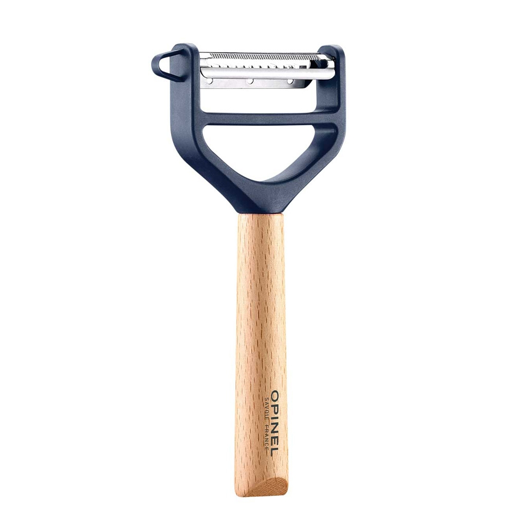 Opinel - Sparschäler - T-DUO WOOD - blau