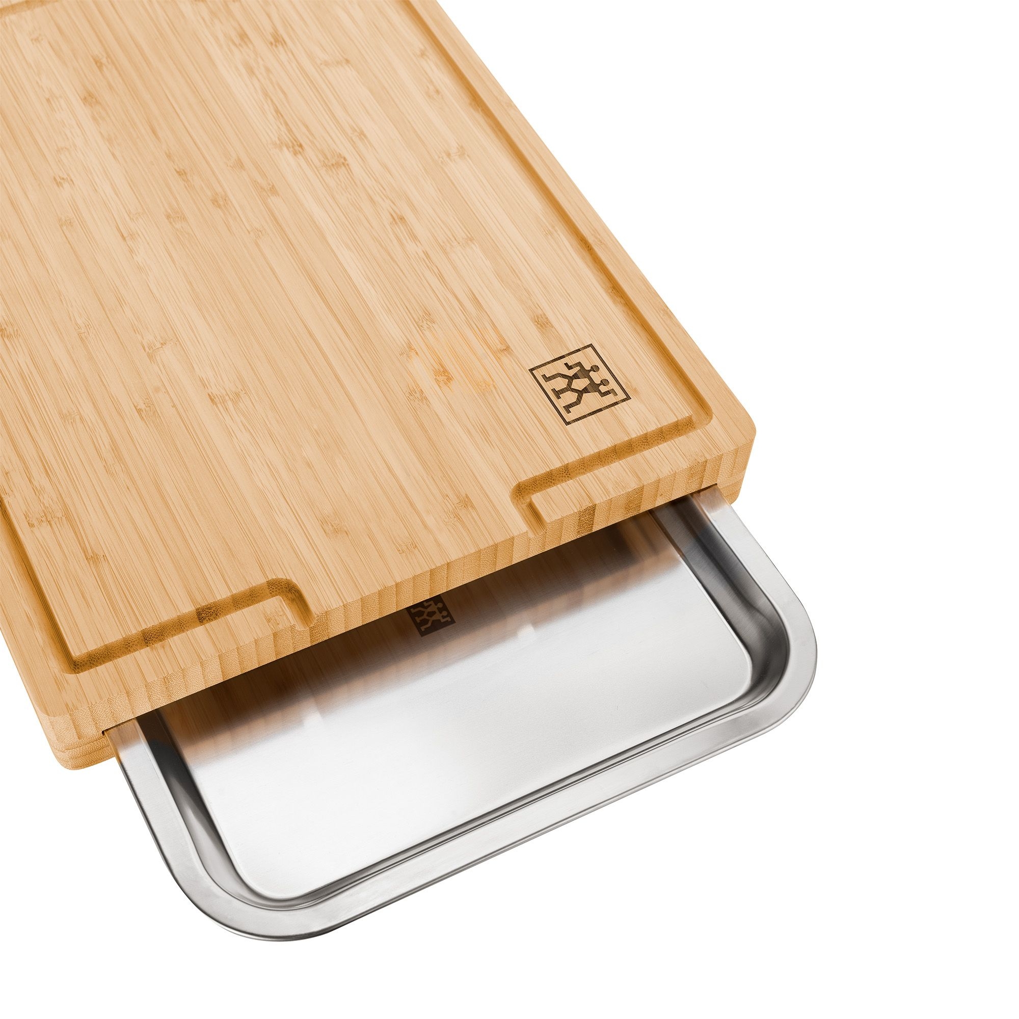 ZWILLING - Schneidbrett mit Auffangschale | 39 cm x 30 cm