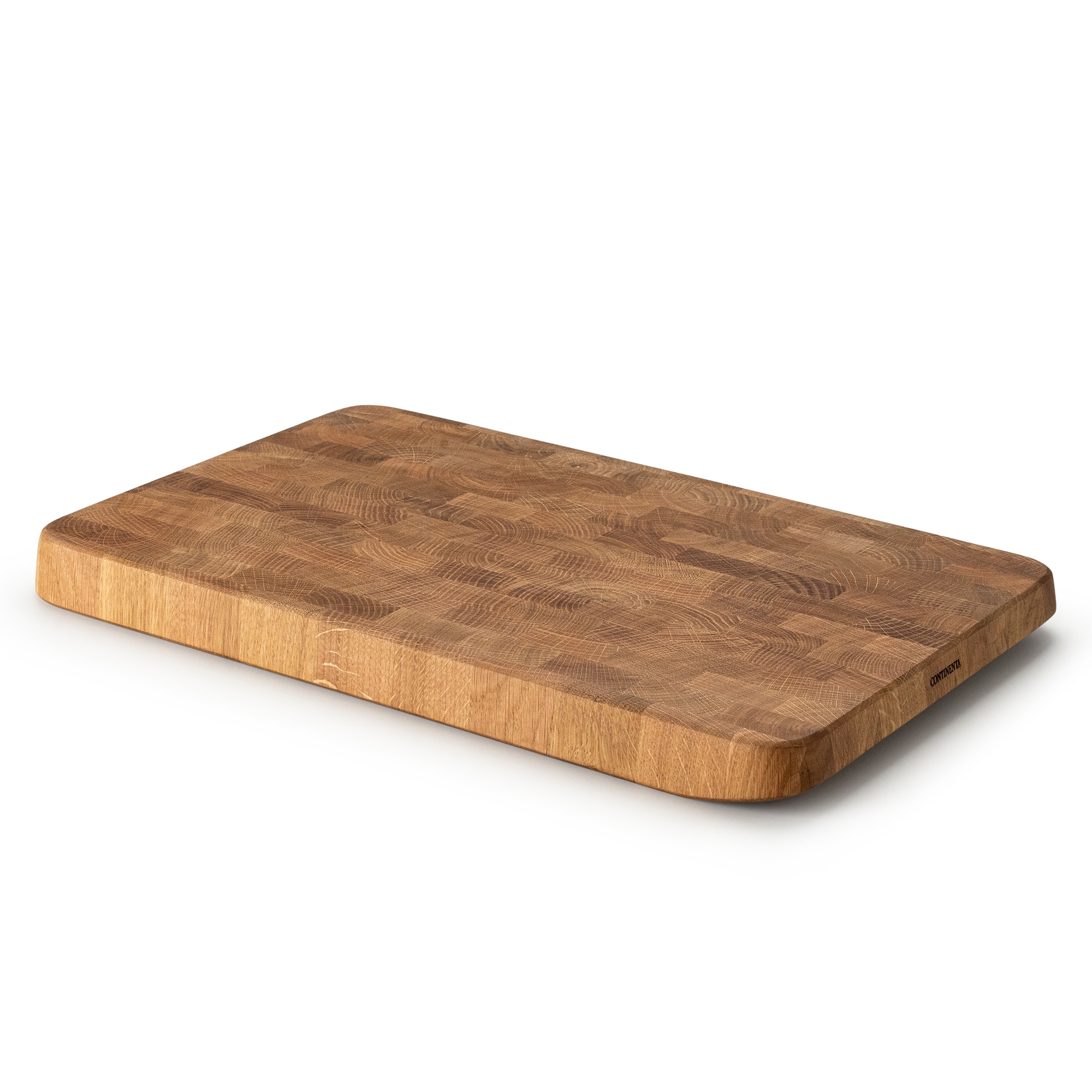 Continenta Tranchierbrett - Eiche Stirnholz 46 x 30 x 3,5 cm