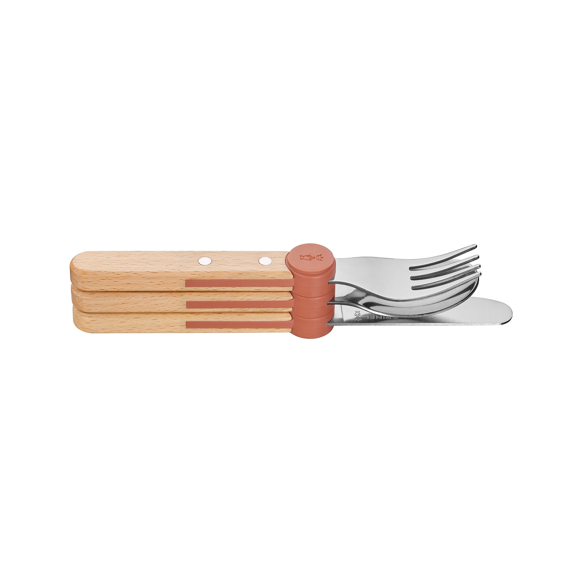Opinel - Kinderbesteck-Set - LE PETIT GOURMET - Koralle