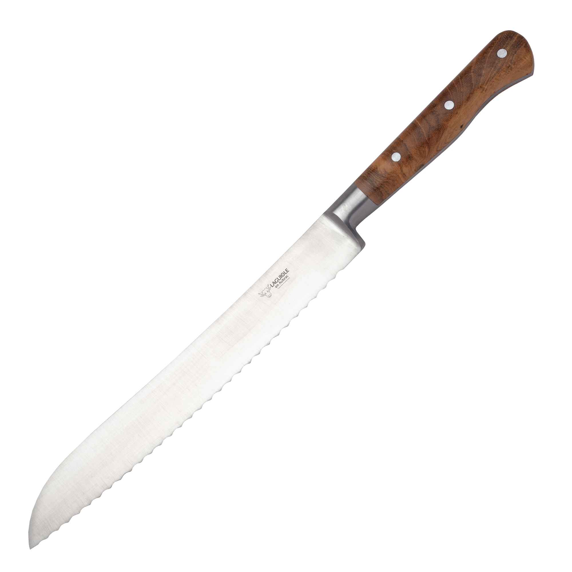 Laguiole - Bread knife olive wood